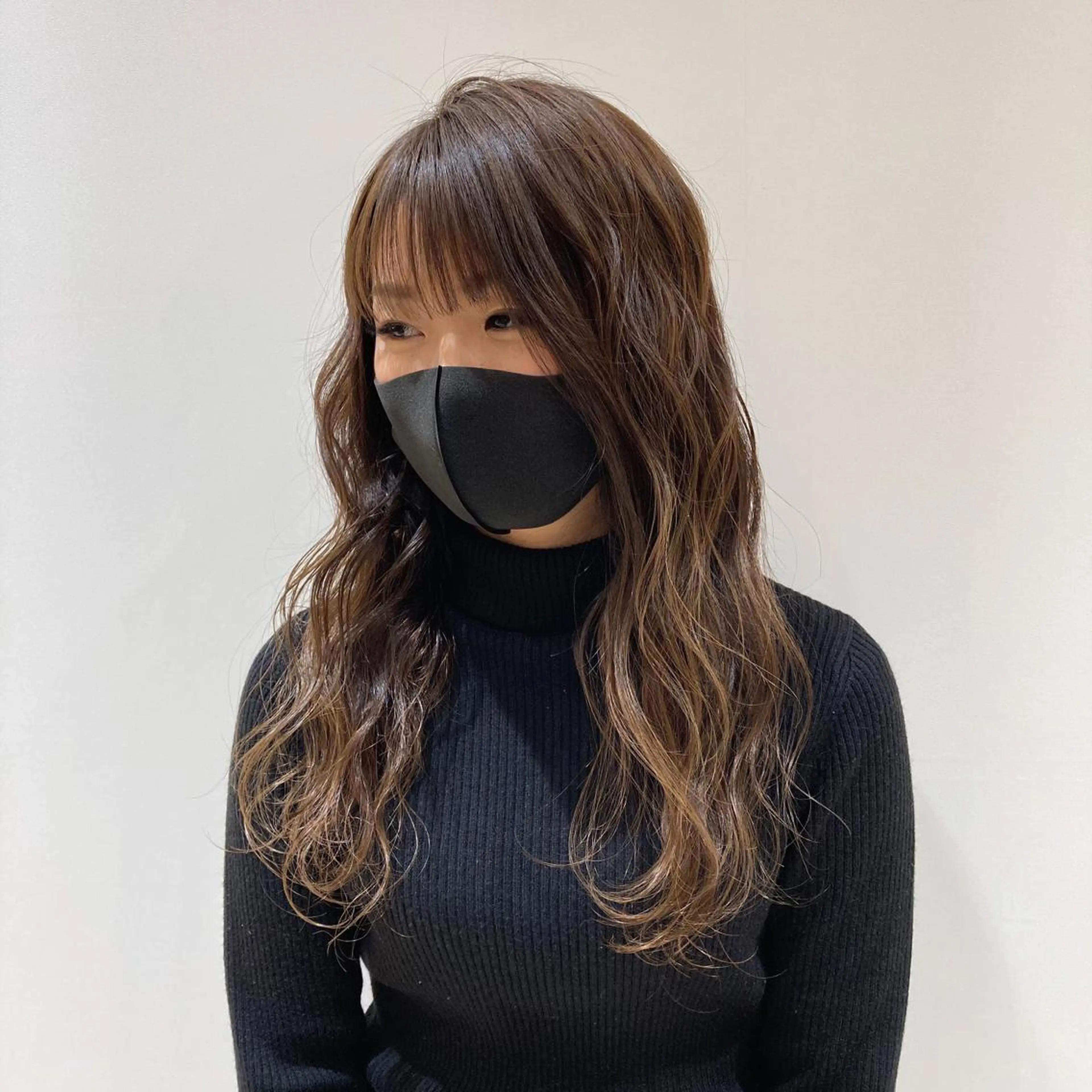 ロング カラー icie所属・大阪ヴィーガンサロン KANAKOのヘアスタイル