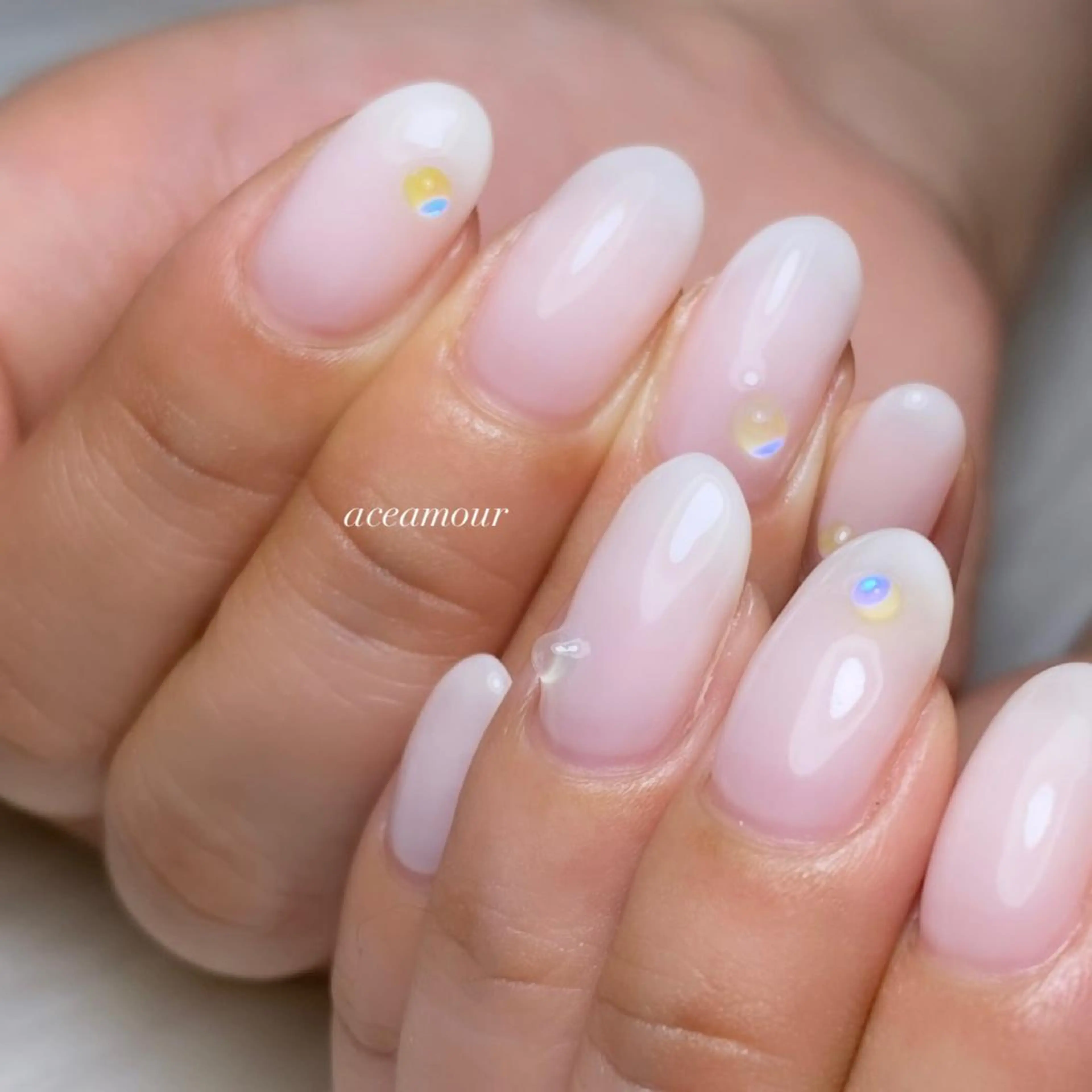 ネイル ネイル/耳つぼ /新ホワイトニングのネイルデザイン