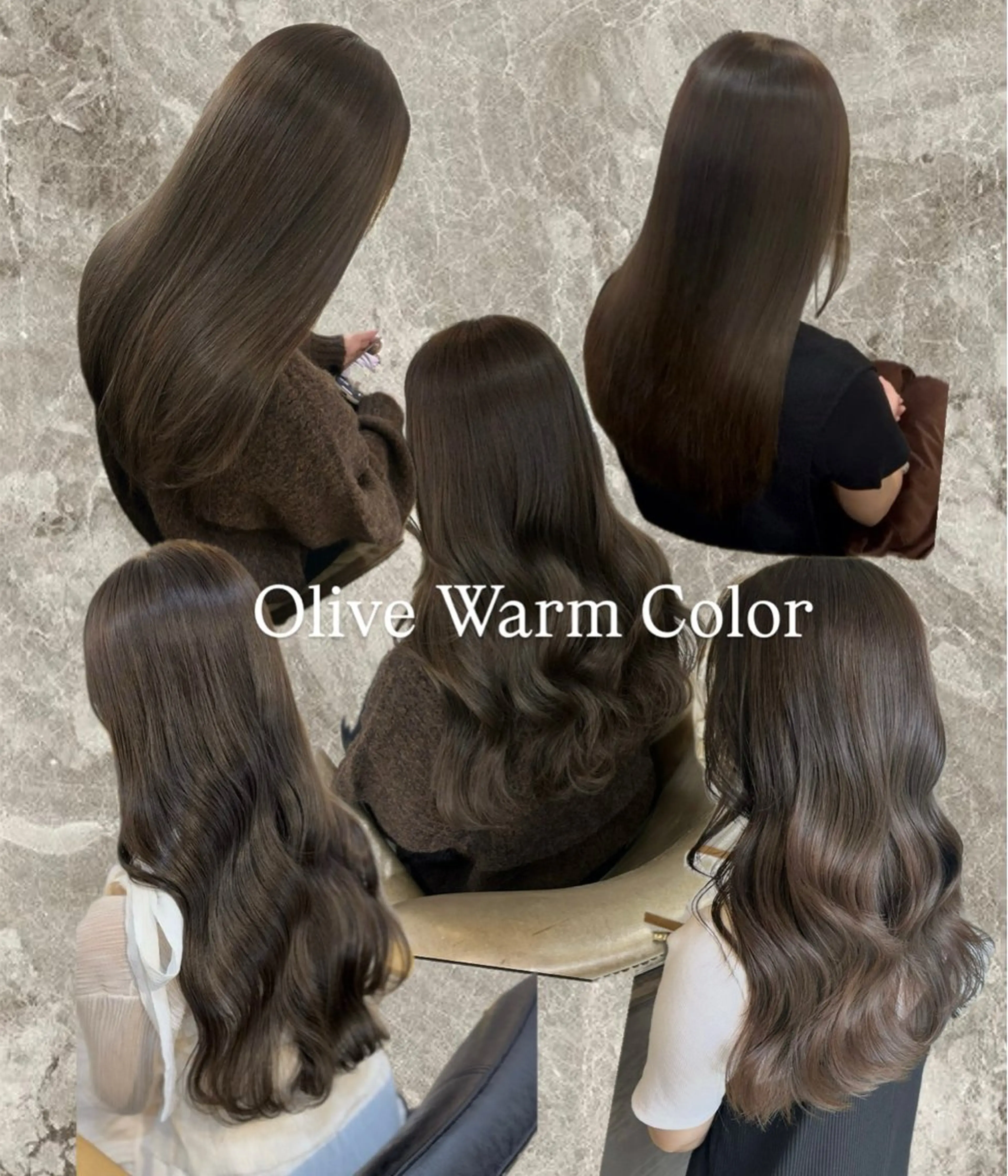 ロング PACE所属・ayumi ／透明感カラーのヘアスタイル