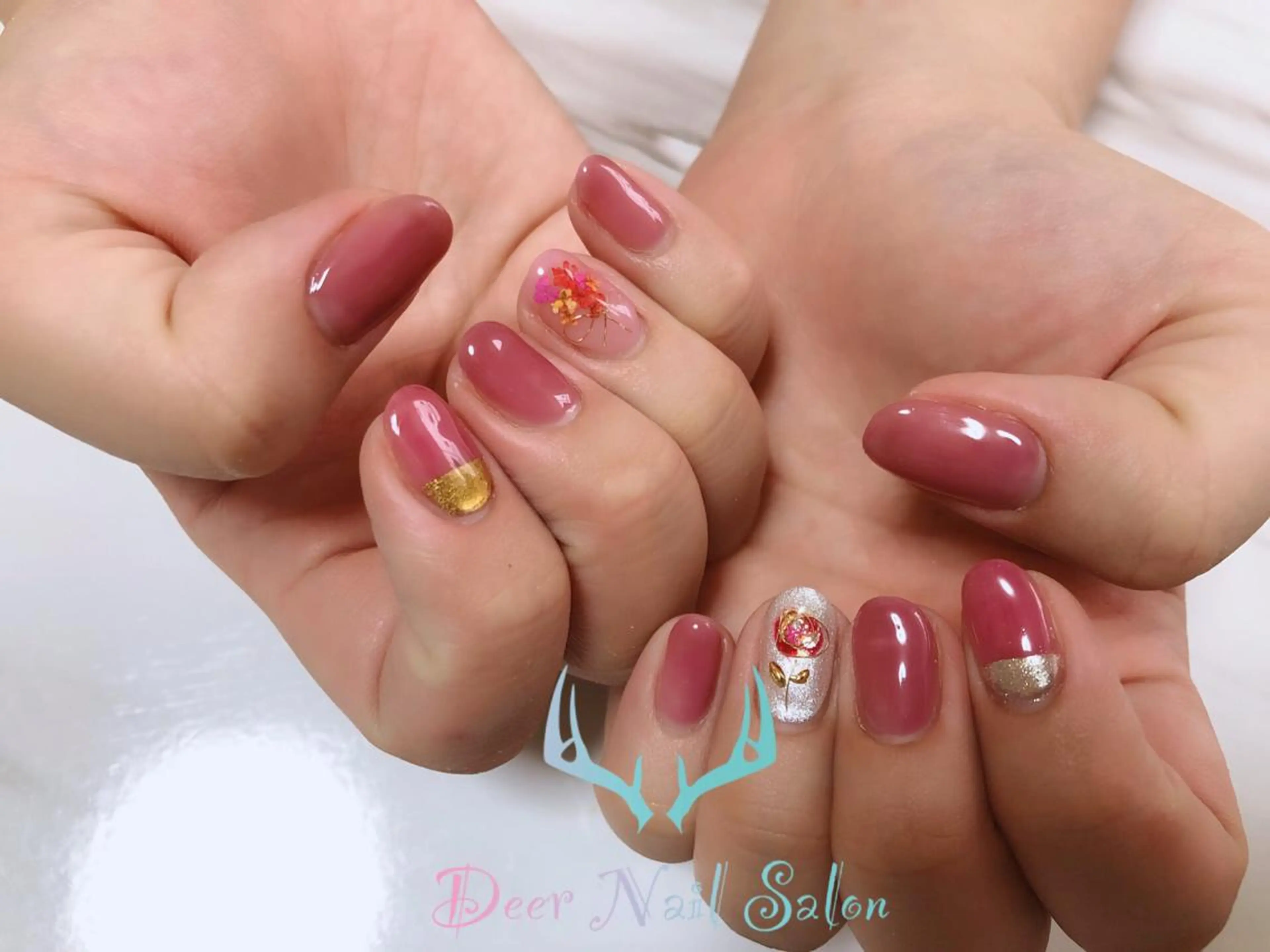 ネイル ハンドネイル ハンドケア Peachy 🍑のネイルデザイン