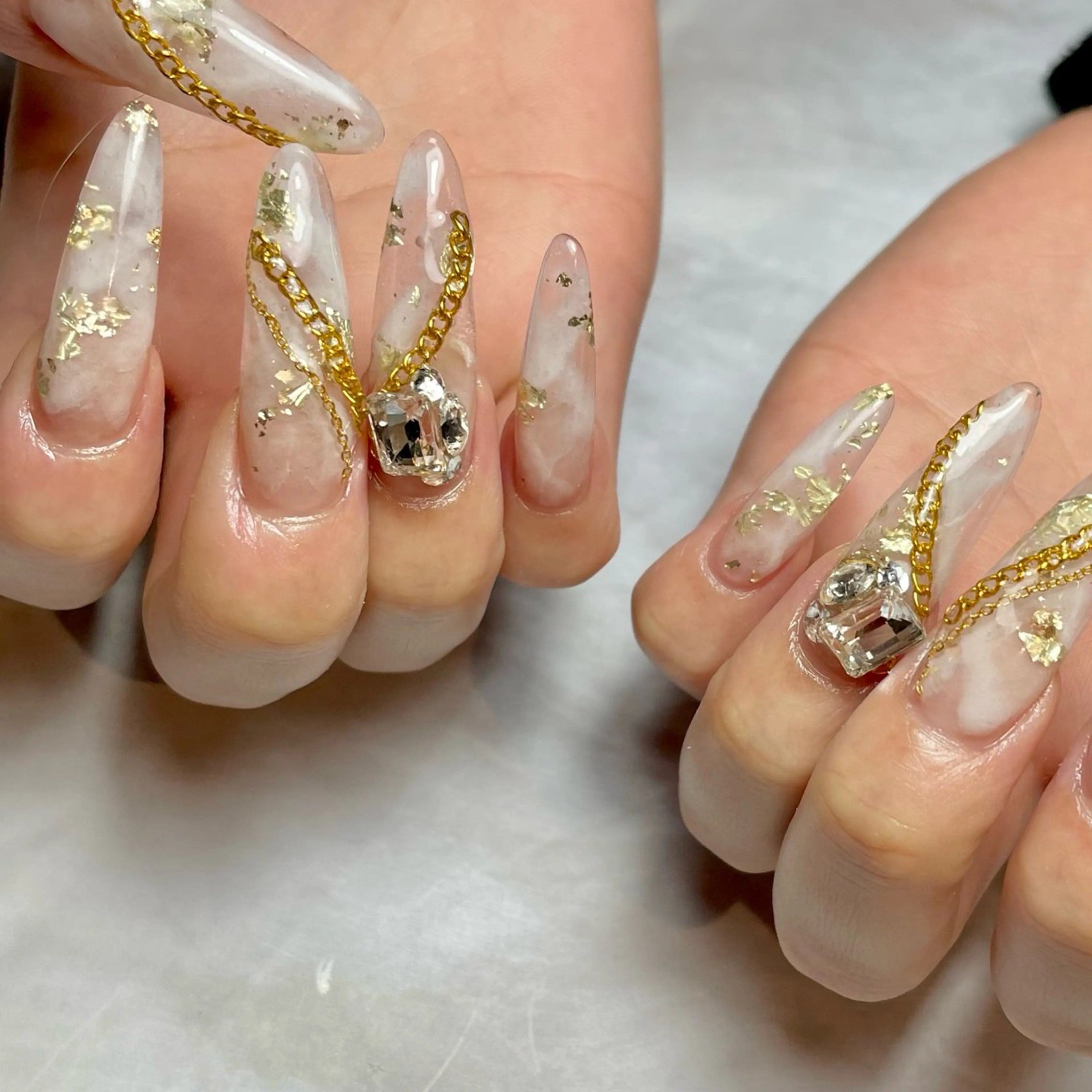 ネイル アートネイル 持ち込み スカルプネイル ハンドネイル Reflection marikoのネイルデザイン