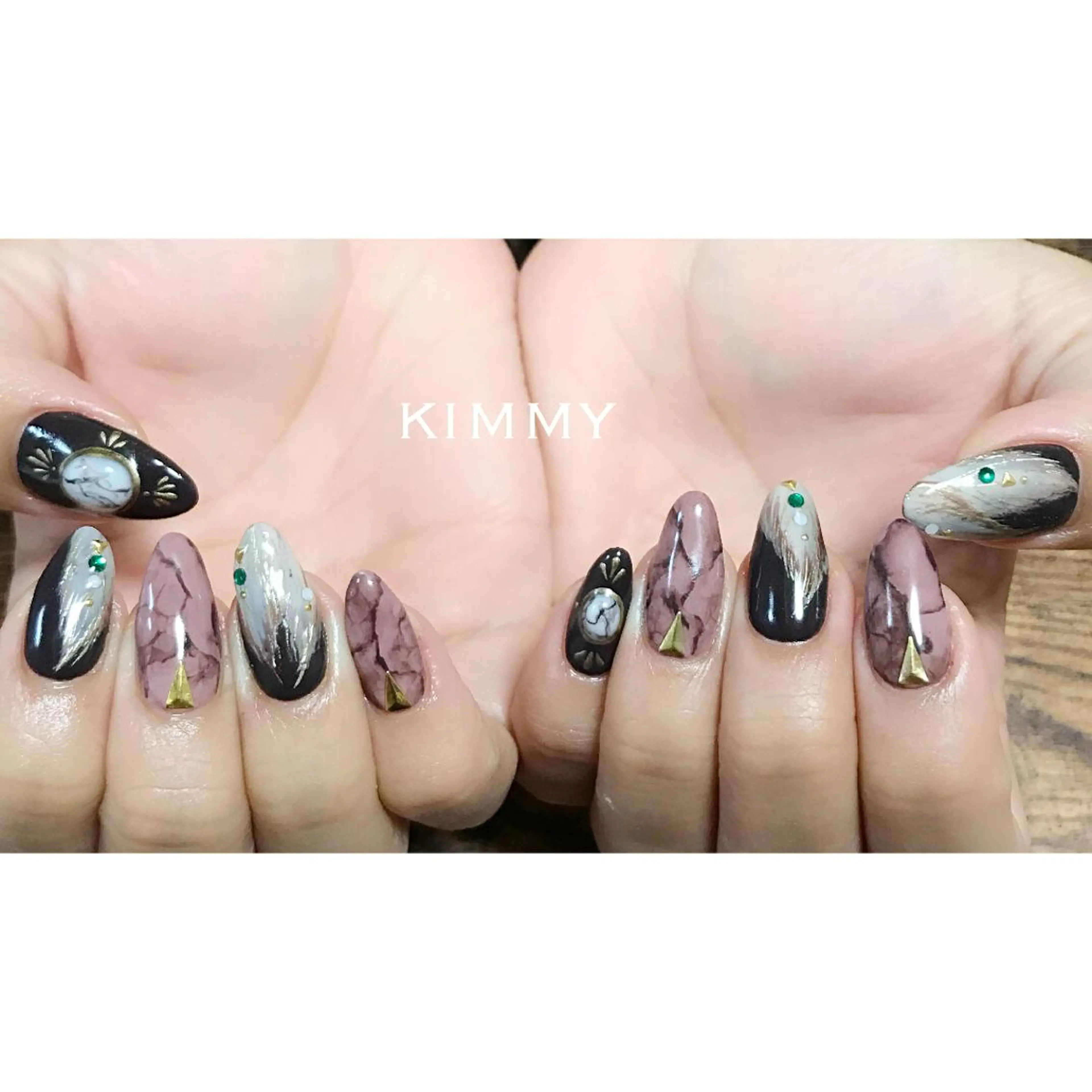 ネイル ハンドネイル kimmy nailsのネイルデザイン