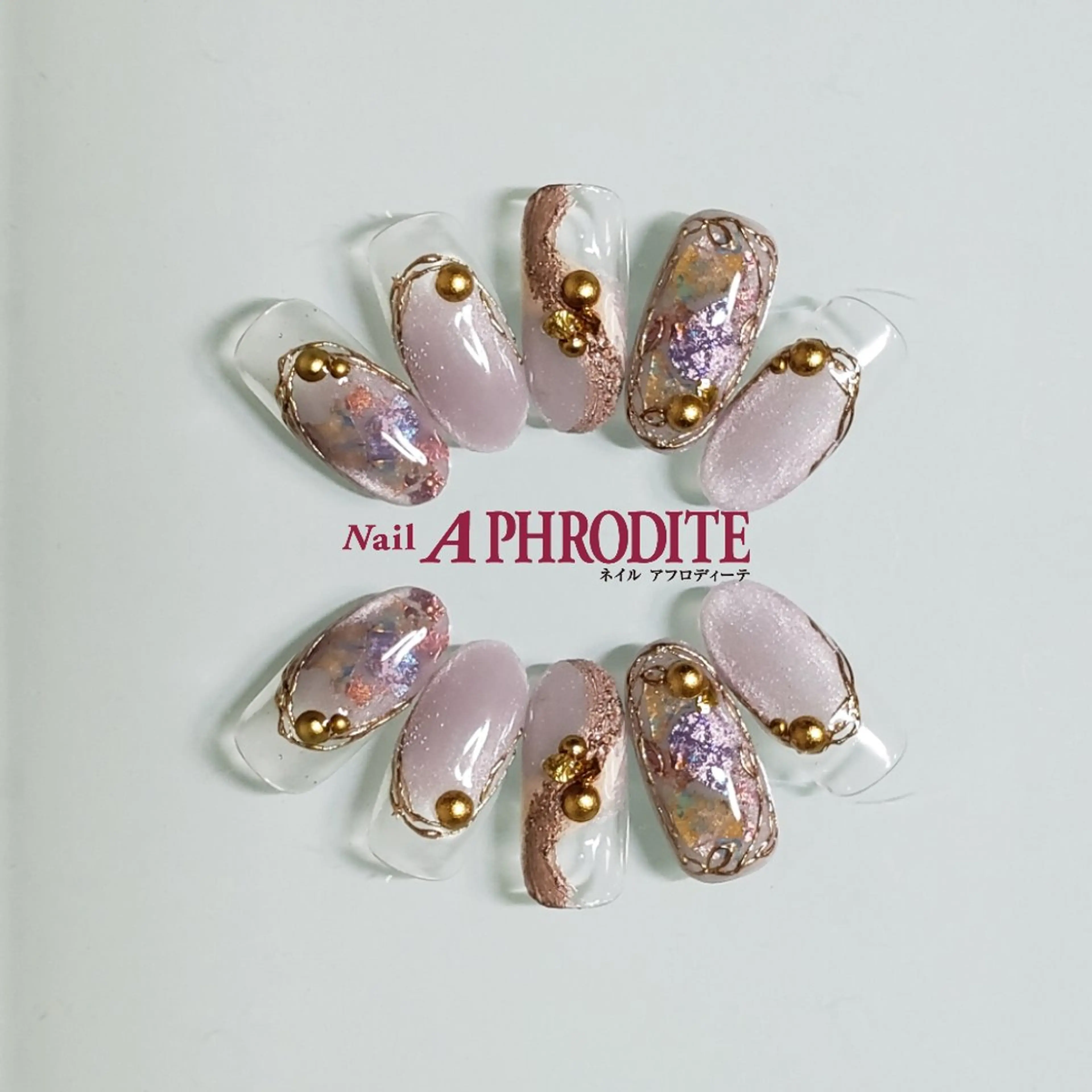 ネイル ジェルネイル ニュアンスネイル スカルプネイル ソフトジェル ネイルチップ Nail  Aphroditeのネイルデザイン