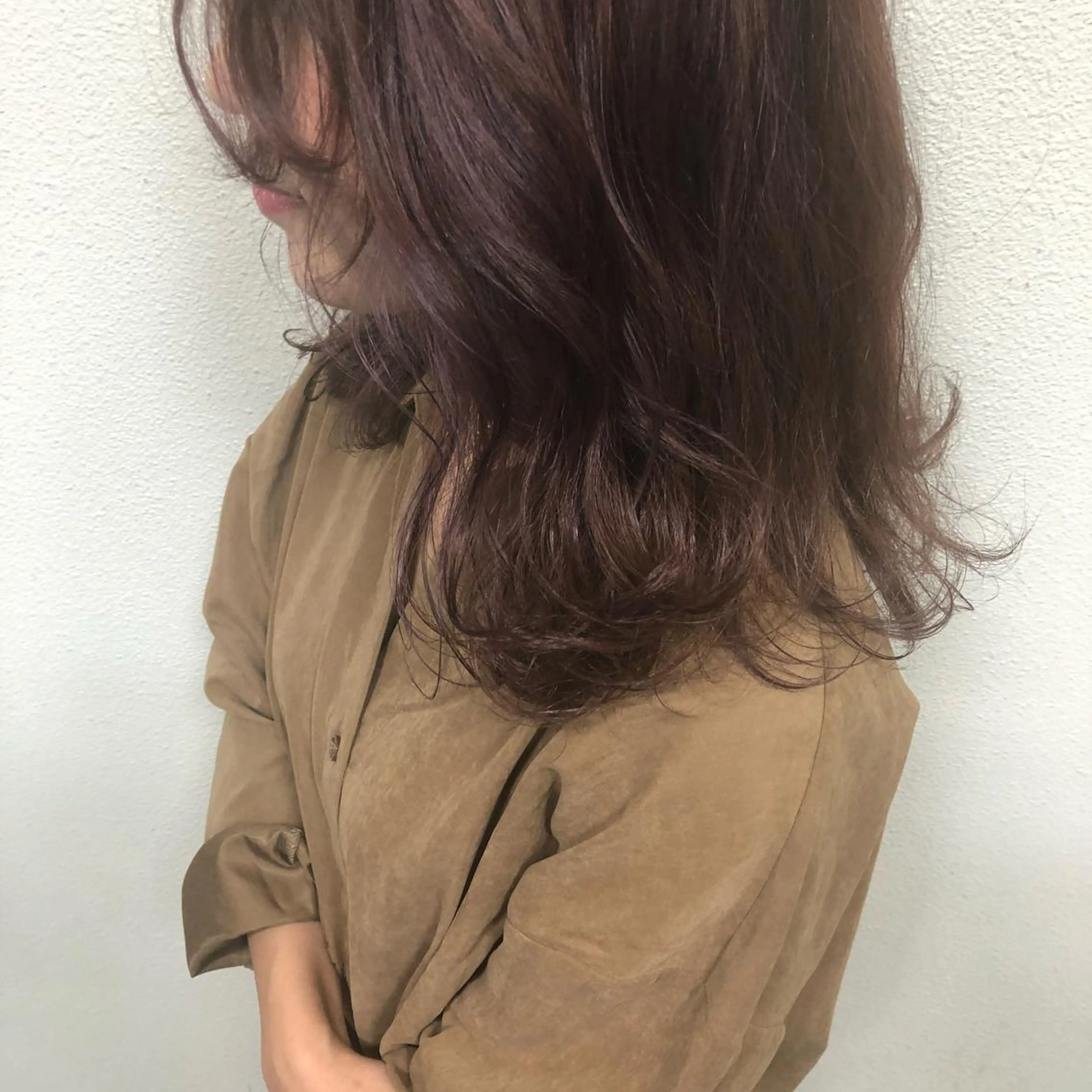 セミロング カラー ヘアアレンジ ROSTAR所属・川上 智汐のヘアスタイル