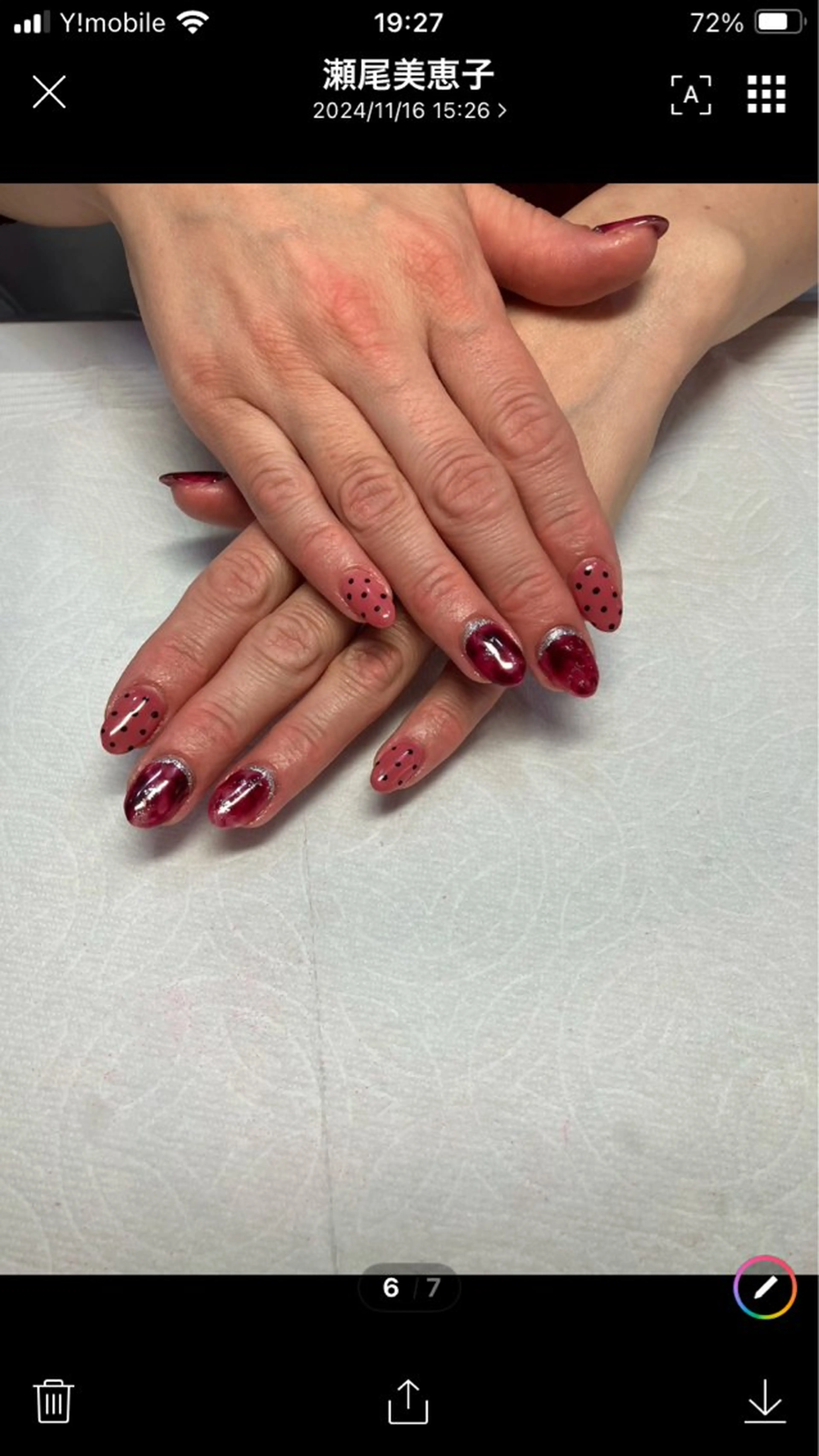 ネイル リリーズネイルサプライ所属・リリーズサプライ 瀬尾のネイルデザイン