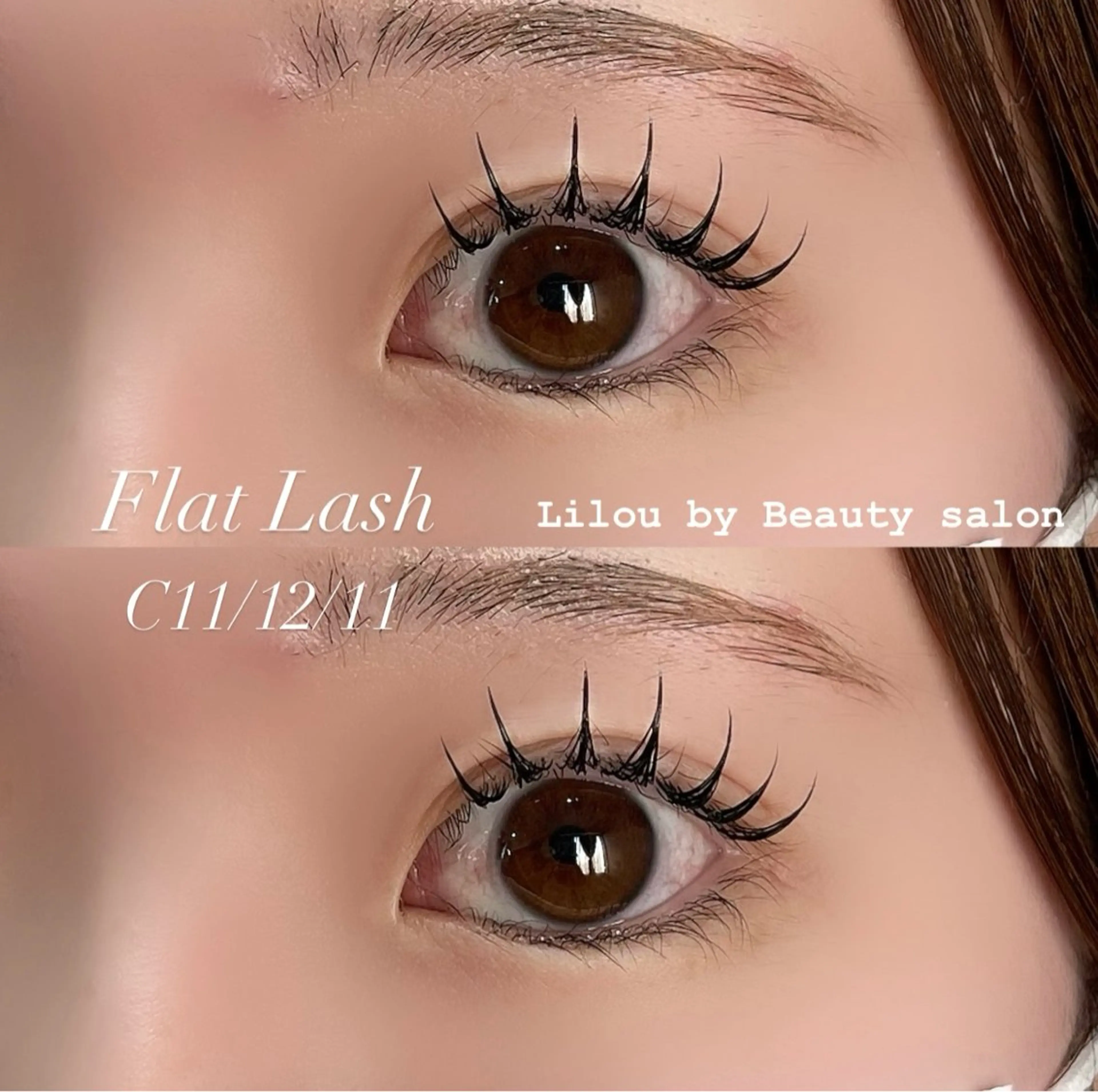 マツエク・マツパ 束感まつ毛 マツエク Lilou wakanaのマツエク・マツパデザイン