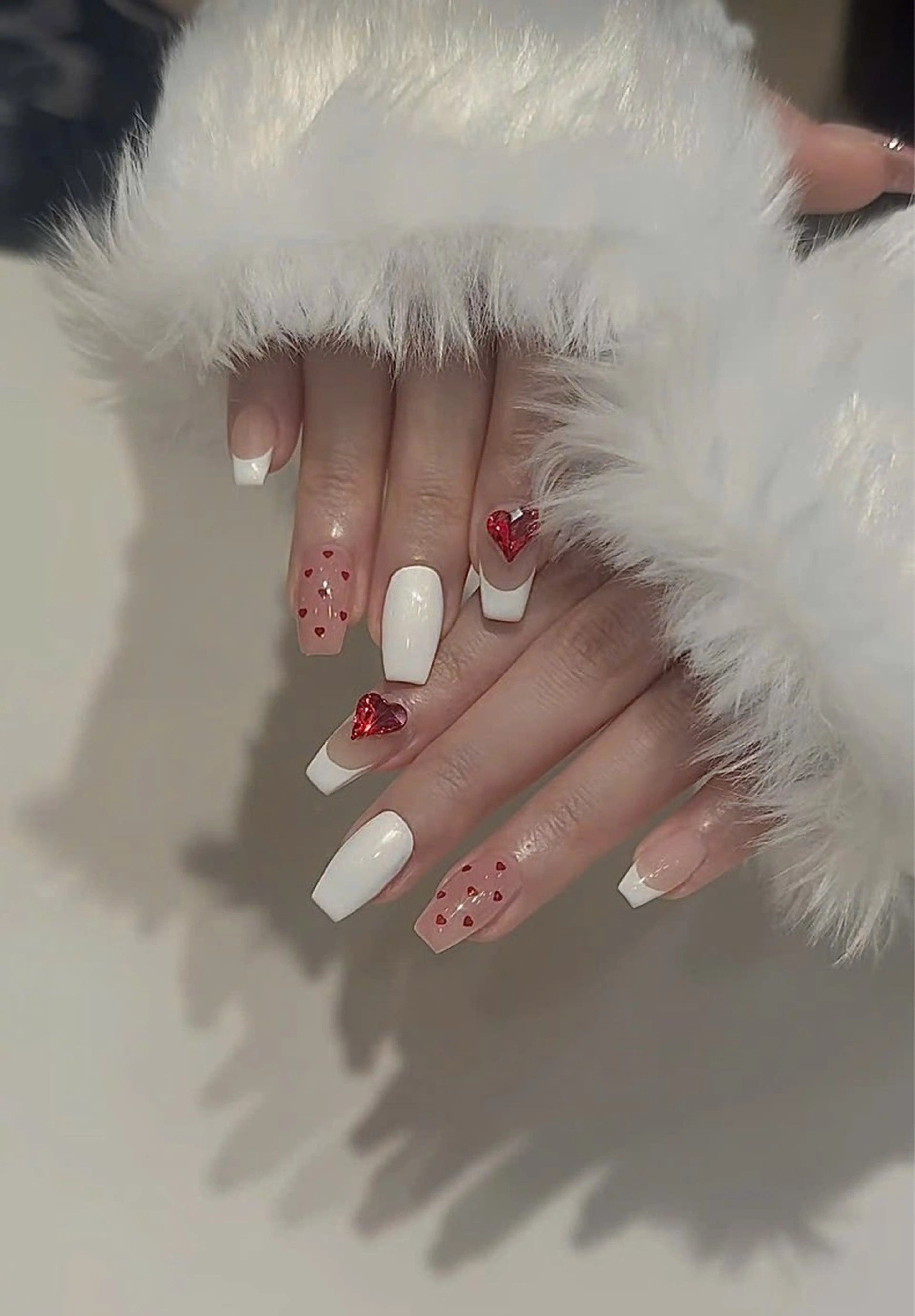 ネイル キラキラネイル マグネットネイル ミラーネイル ニュアンスネイル 春ネイル ハンドネイル Lina所属・MeiMei Nail モデル募集のネイルデザイン