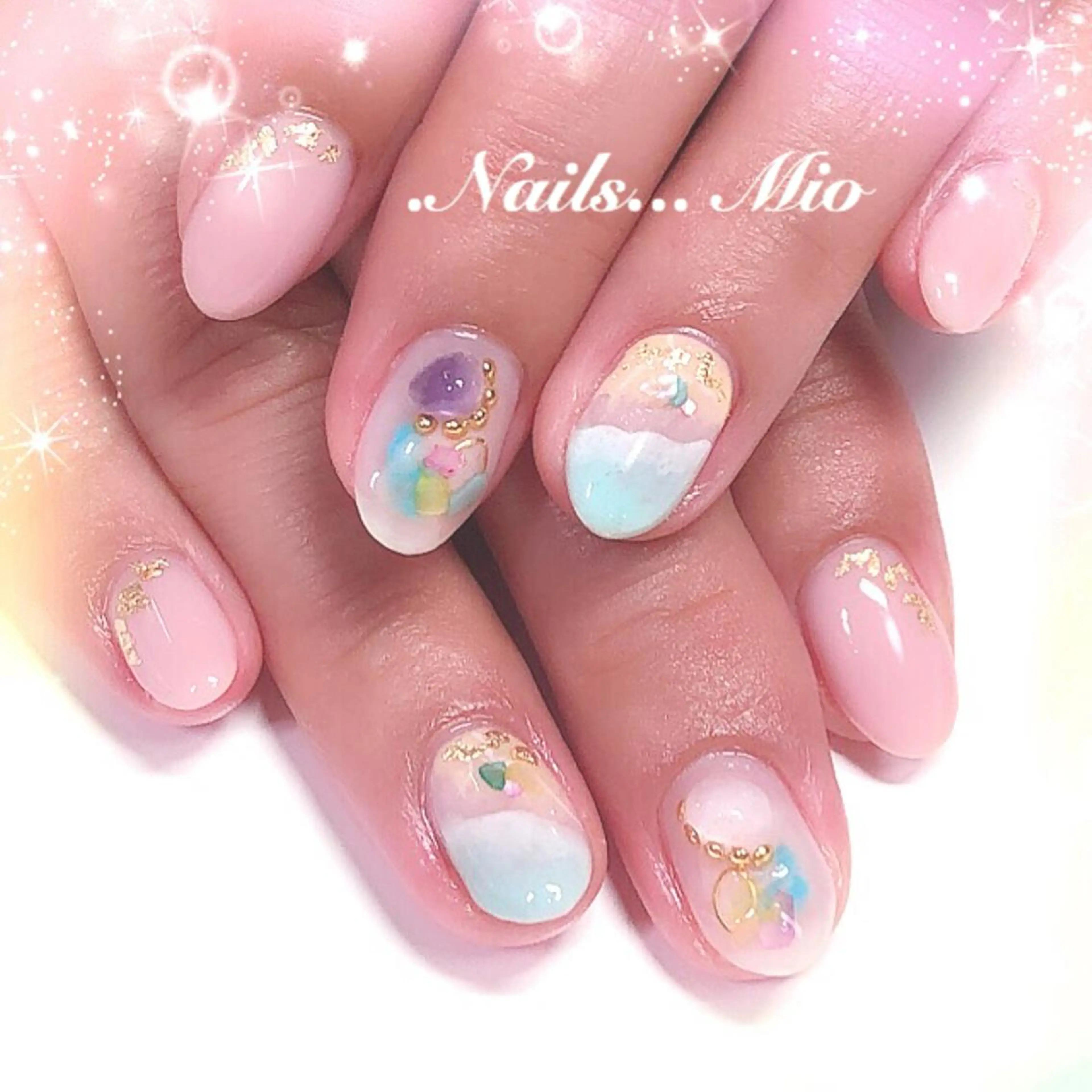 ネイル .Nails Mio 赤羽西ネイルサロンのネイルデザイン