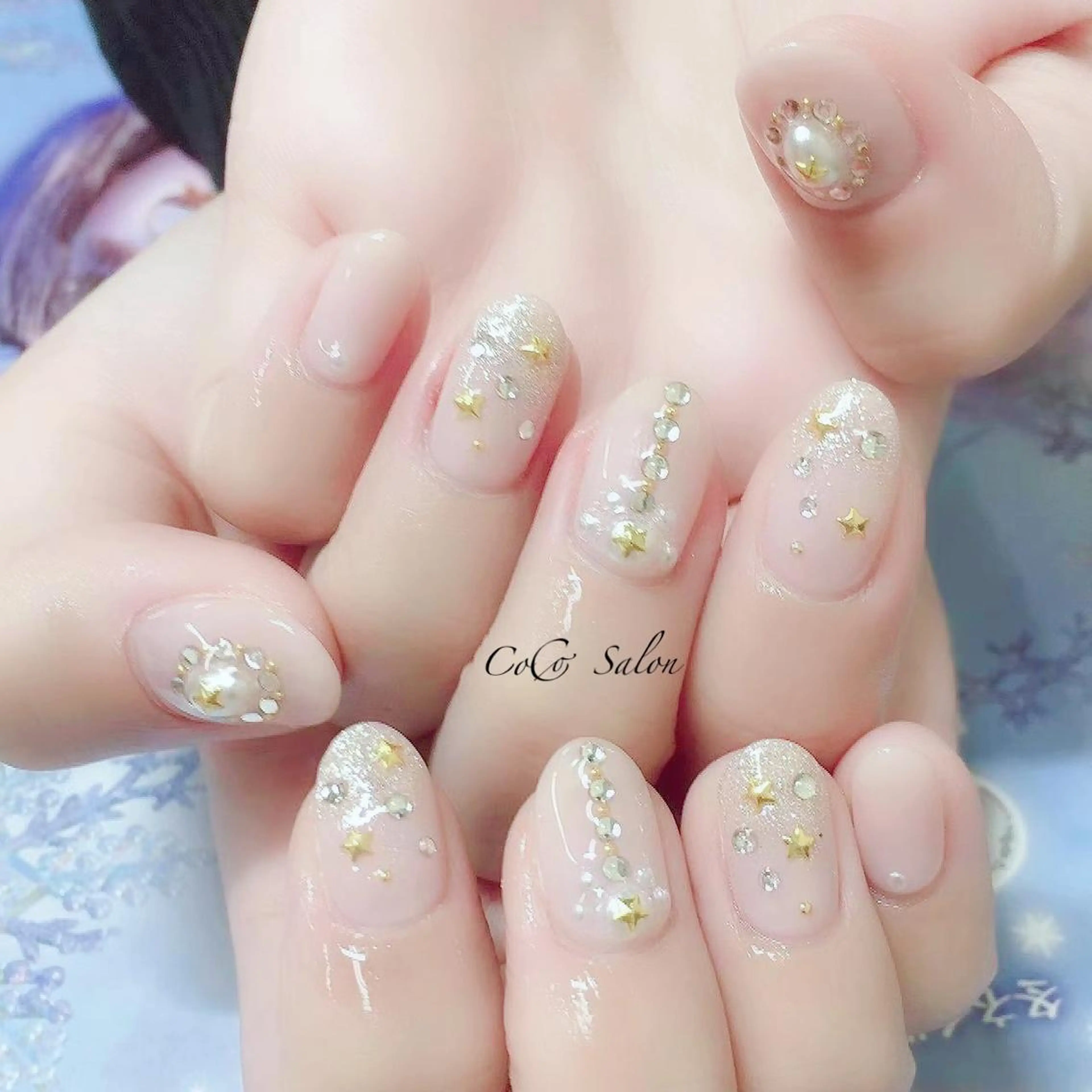 ネイル 長さ出し ジェルネイル オフィスネイル ワンカラーネイル パラジェル ハンドネイル CoCoSalon ネイル/まつ毛予約のネイルデザイン