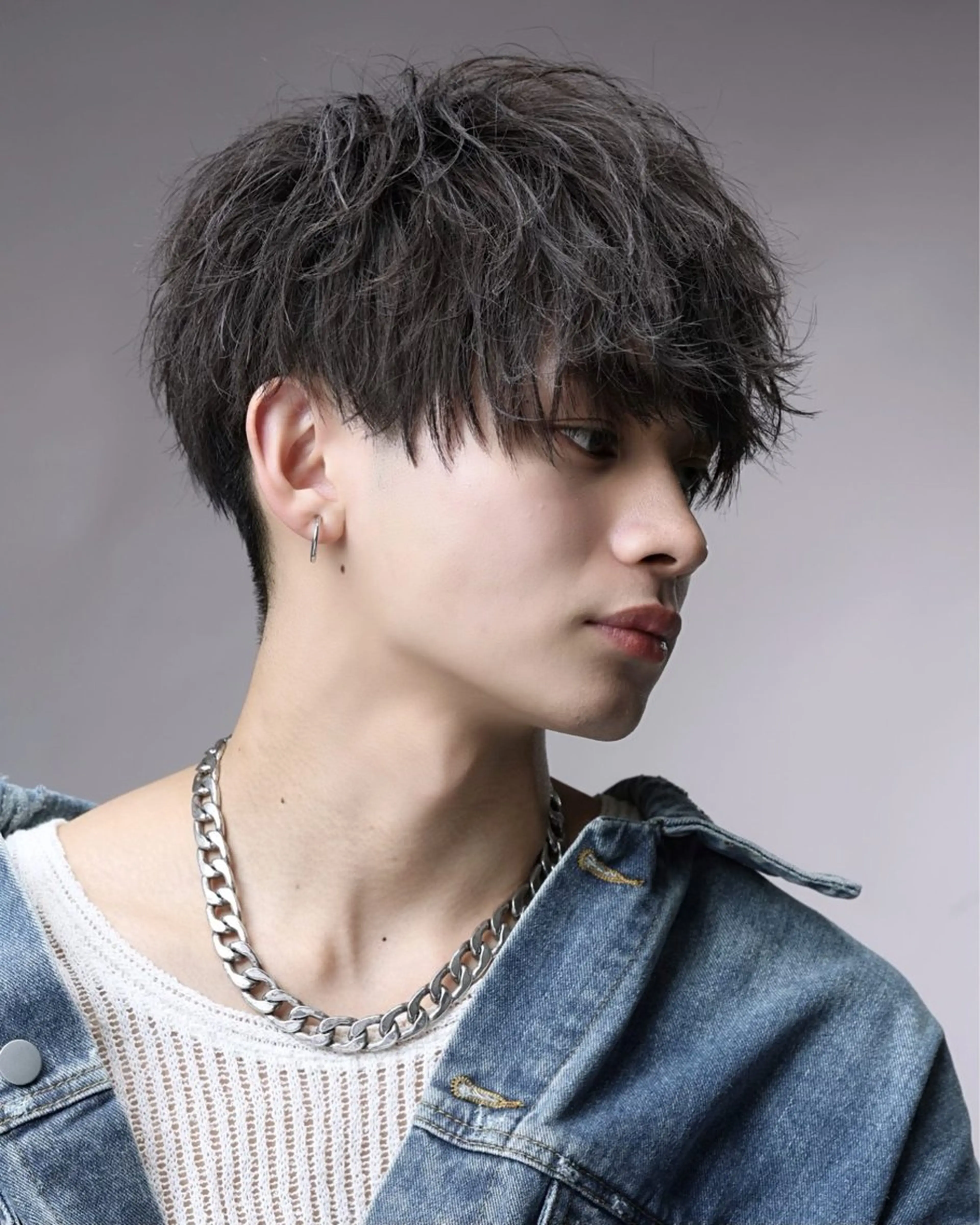 メンズ マッシュ メンズパーマ LIPPS hair 立川店所属・メンズ特化美容師 金子由翔のヘアスタイル