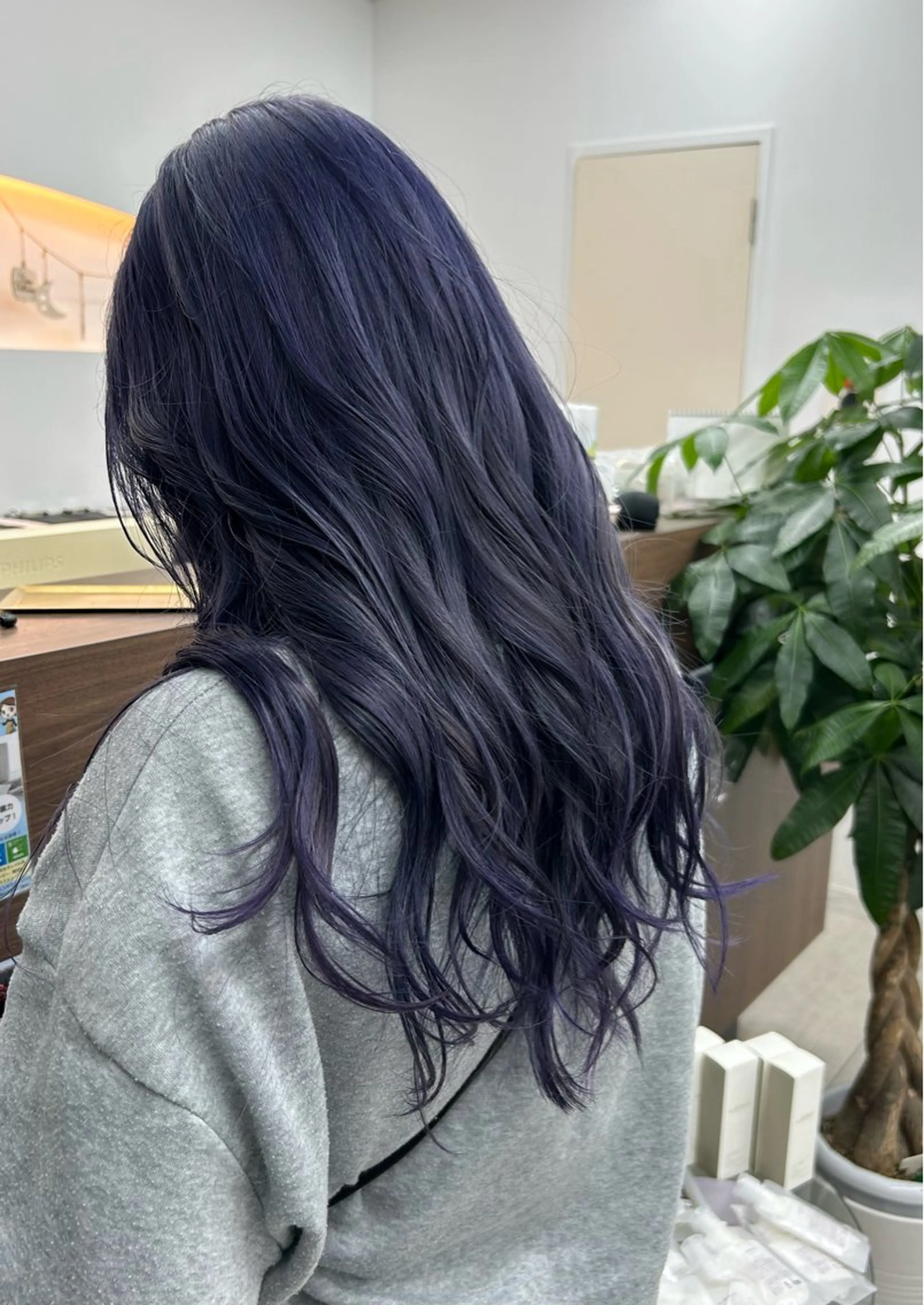 ロング ダブルカラー/韓国 ヘア/さわのあかねのヘアスタイル