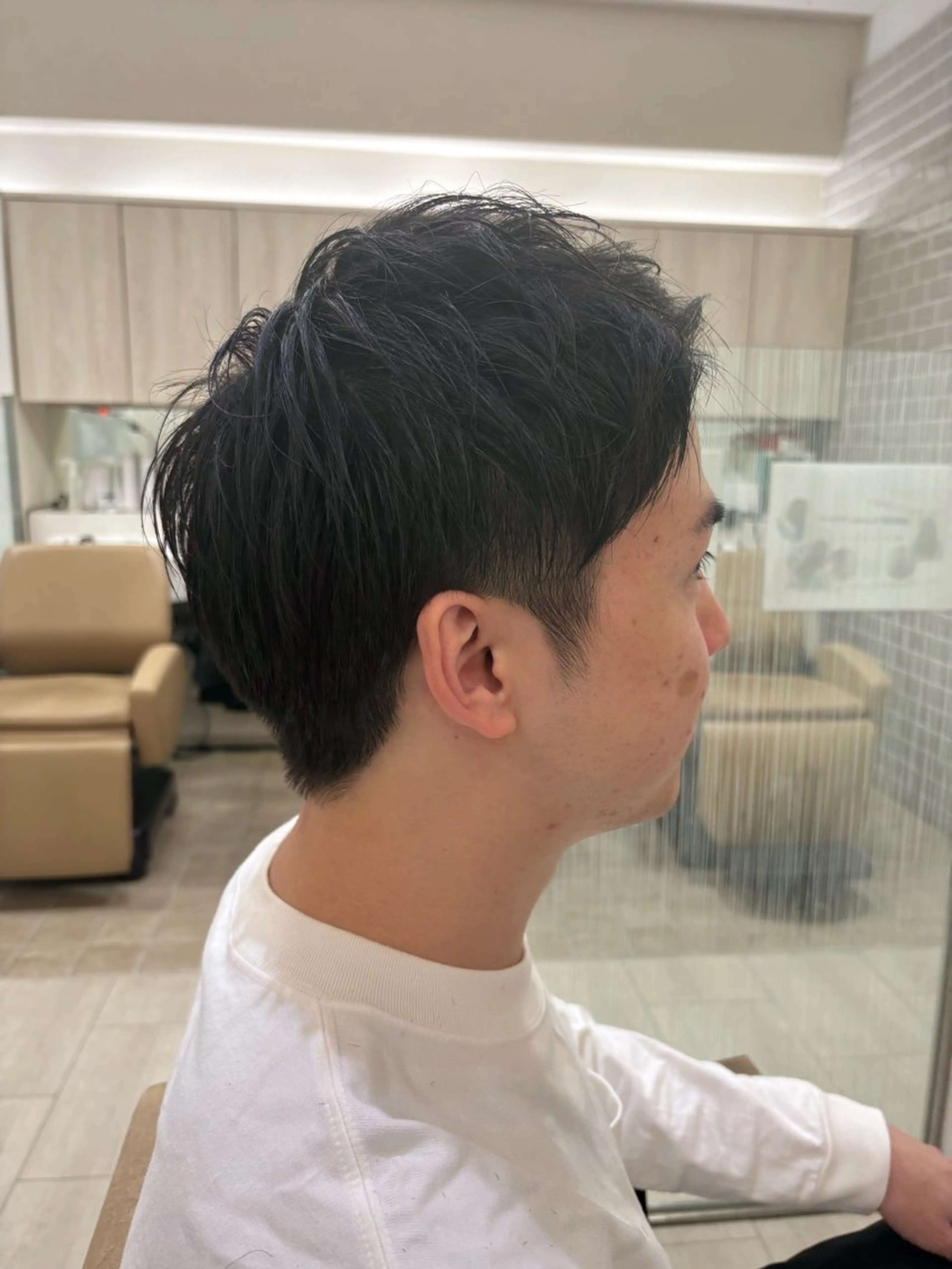 メンズ 栗田 優月のヘアスタイル