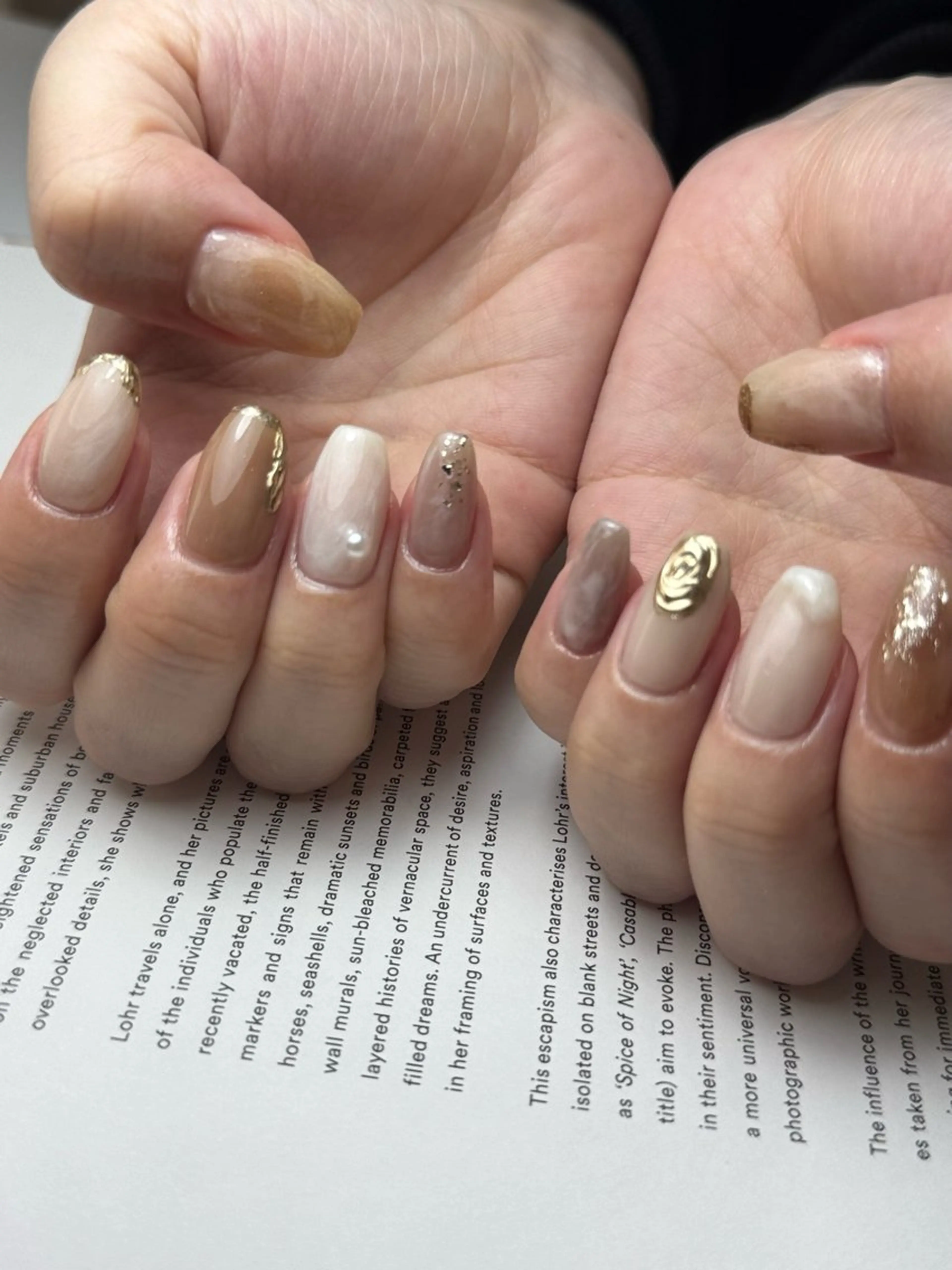 ネイル ニュアンスネイル ハンドネイル 白日-hakubi nail-のネイルデザイン