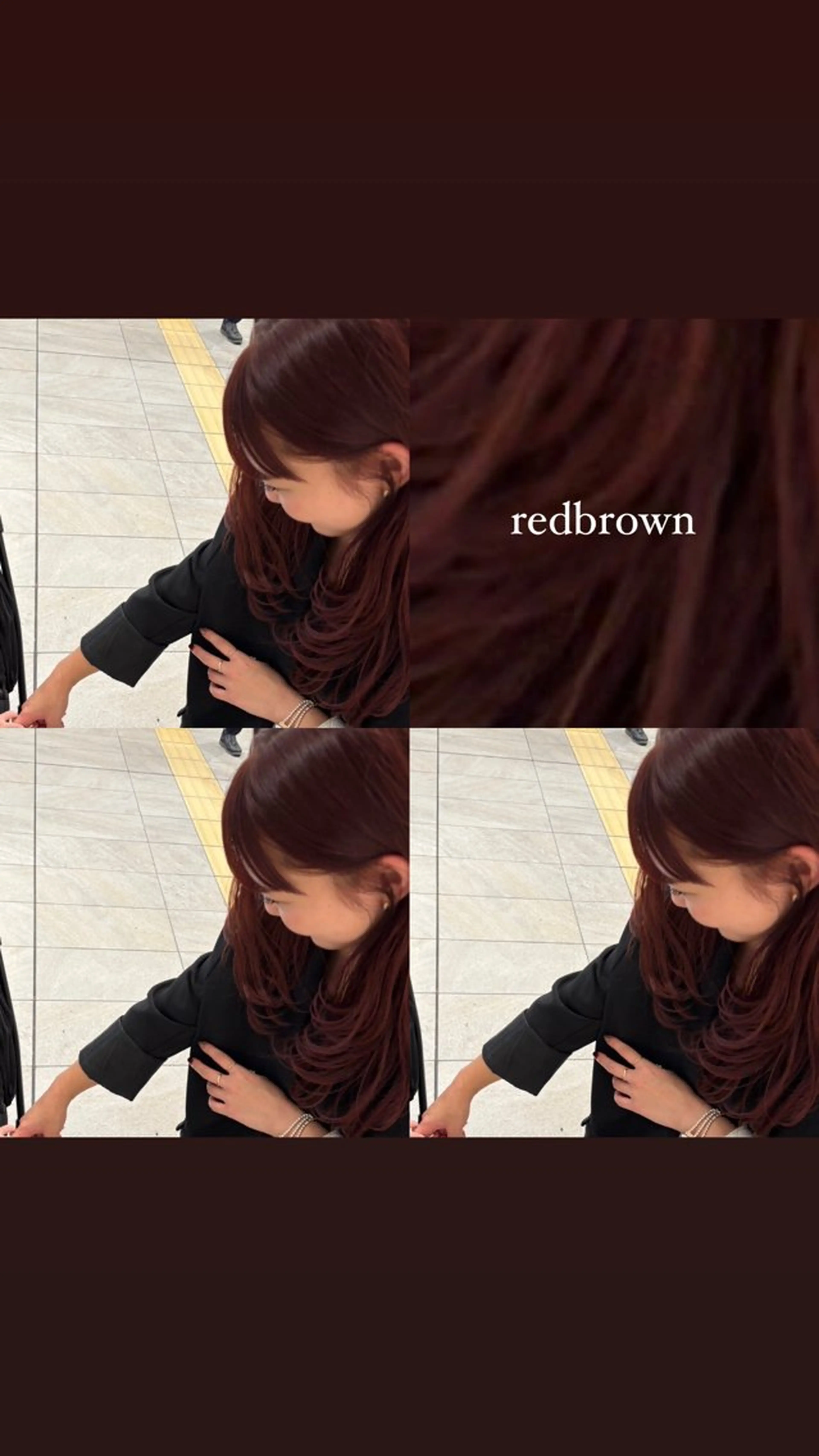 ロング レイヤー/暖色カラー /艶髪/かずな💓のヘアスタイル