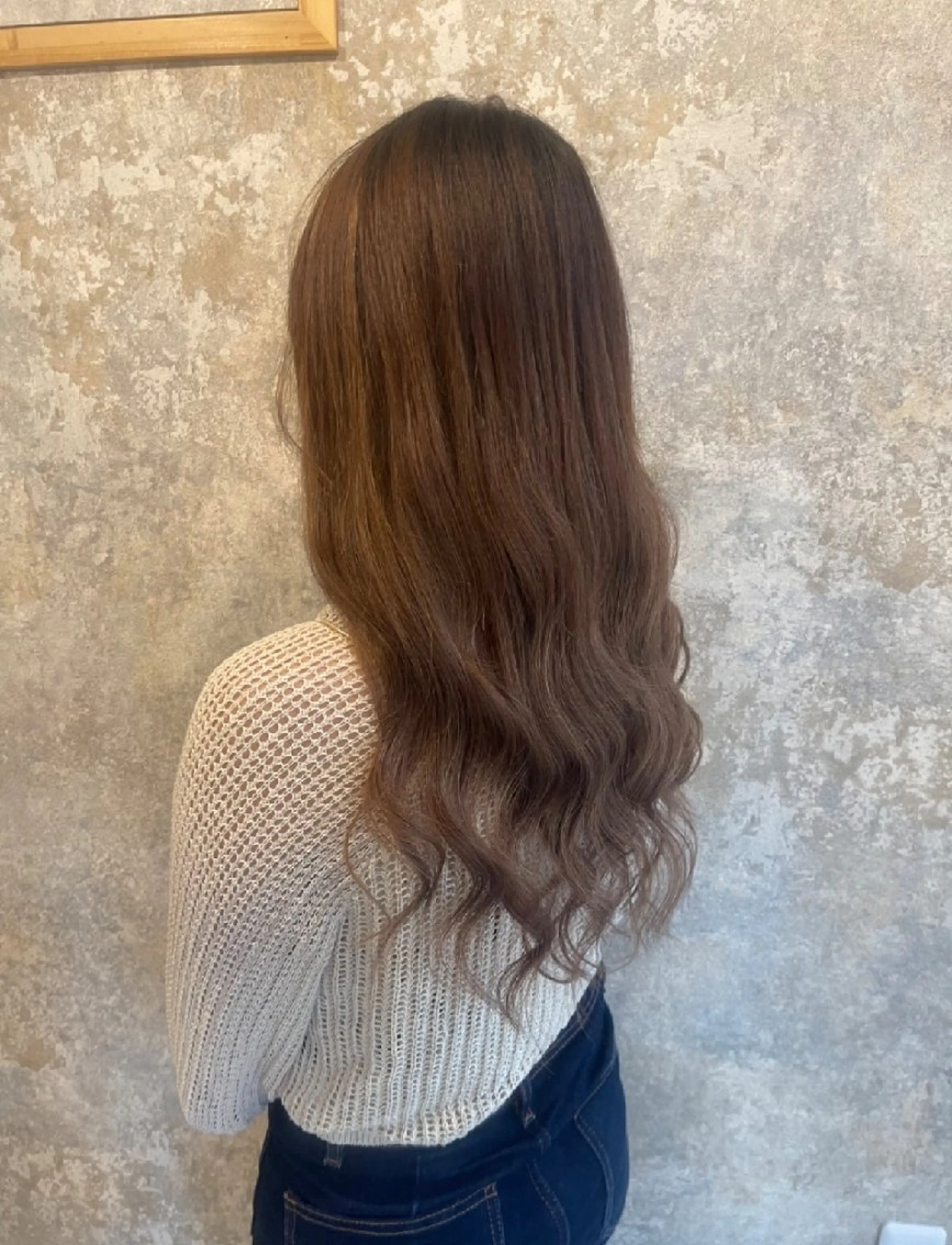 ロング プルエクステ エクステ 髪質改善 カット エクステ 小森 鈴佳のヘアスタイル