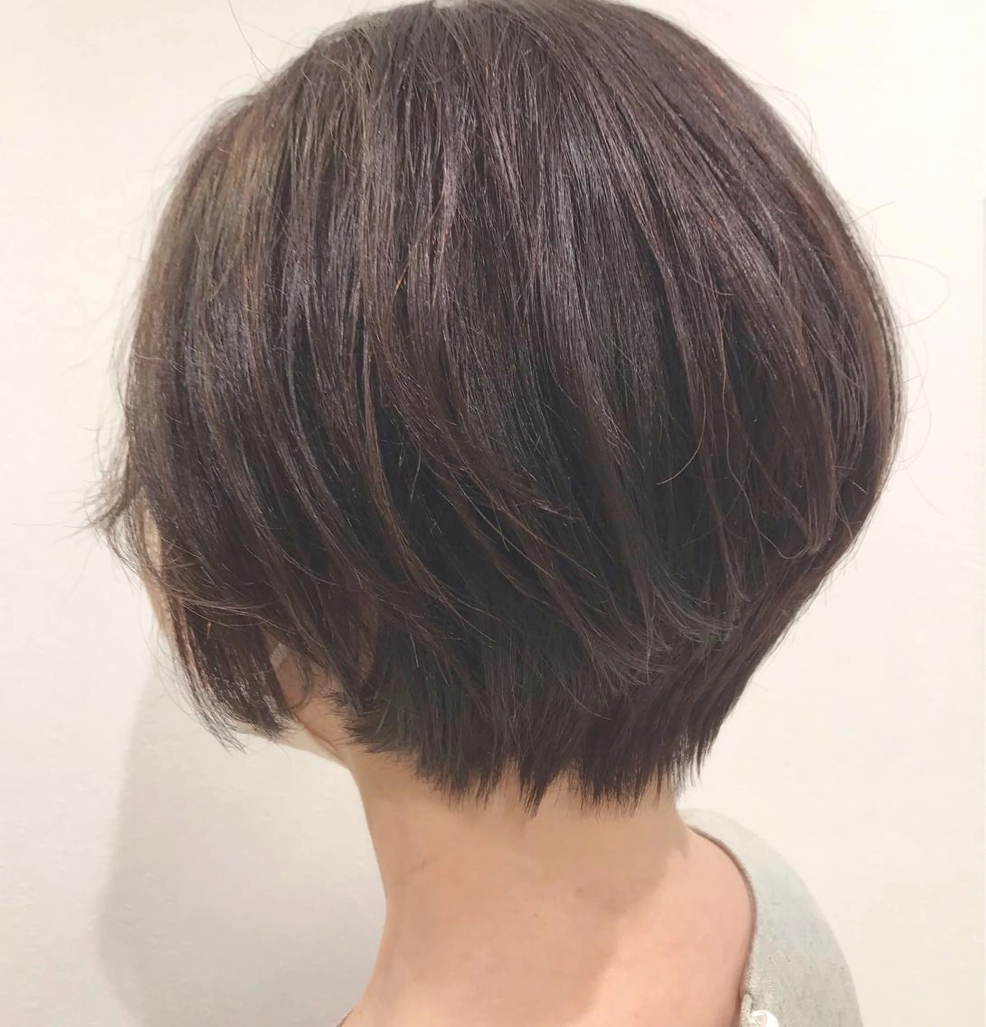 ショート ショートボブ ボブ ショートヘア カット 福島成美/髪質改善 縮毛矯正/カラーのヘアスタイル