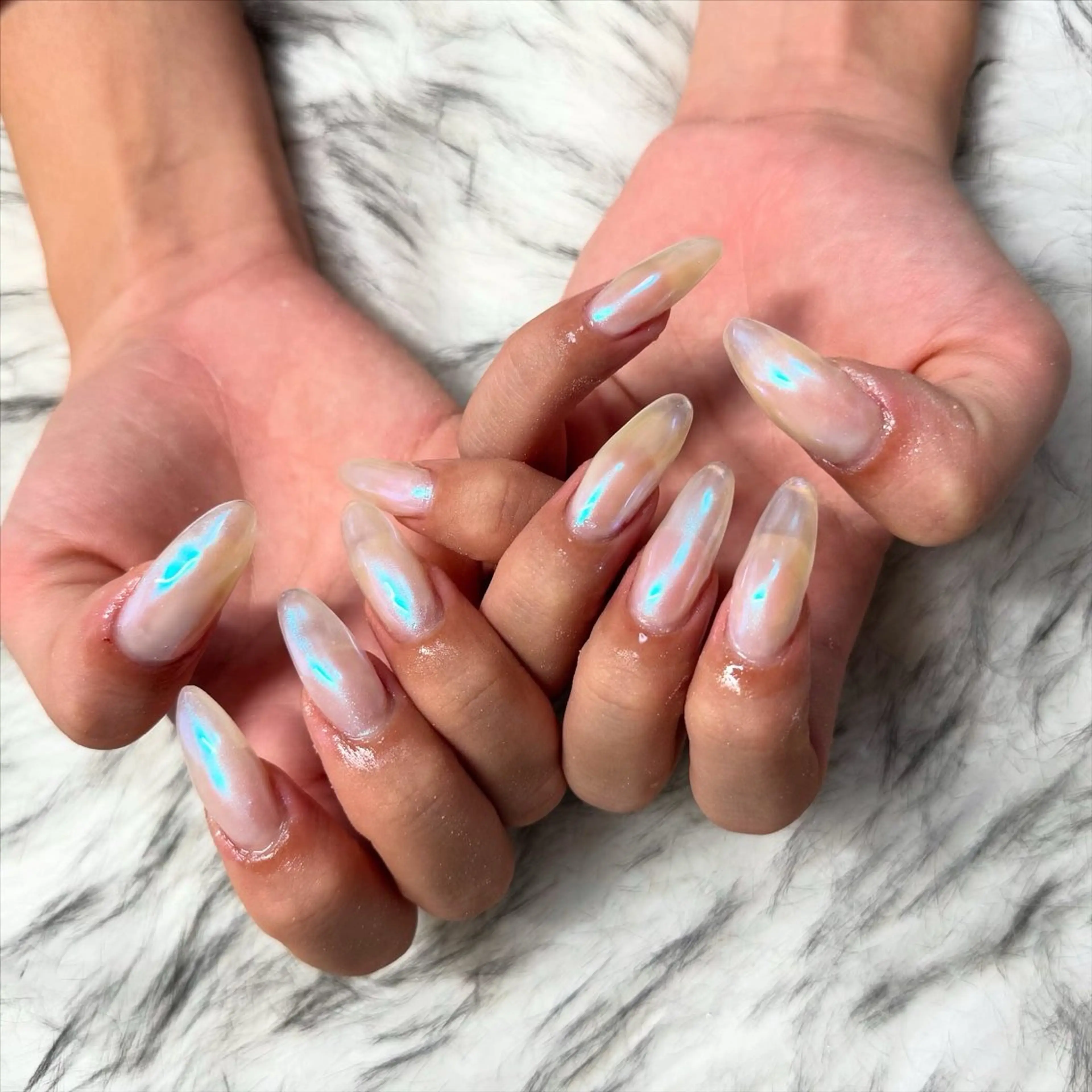 ロング ハンドネイル mao .のネイルデザイン