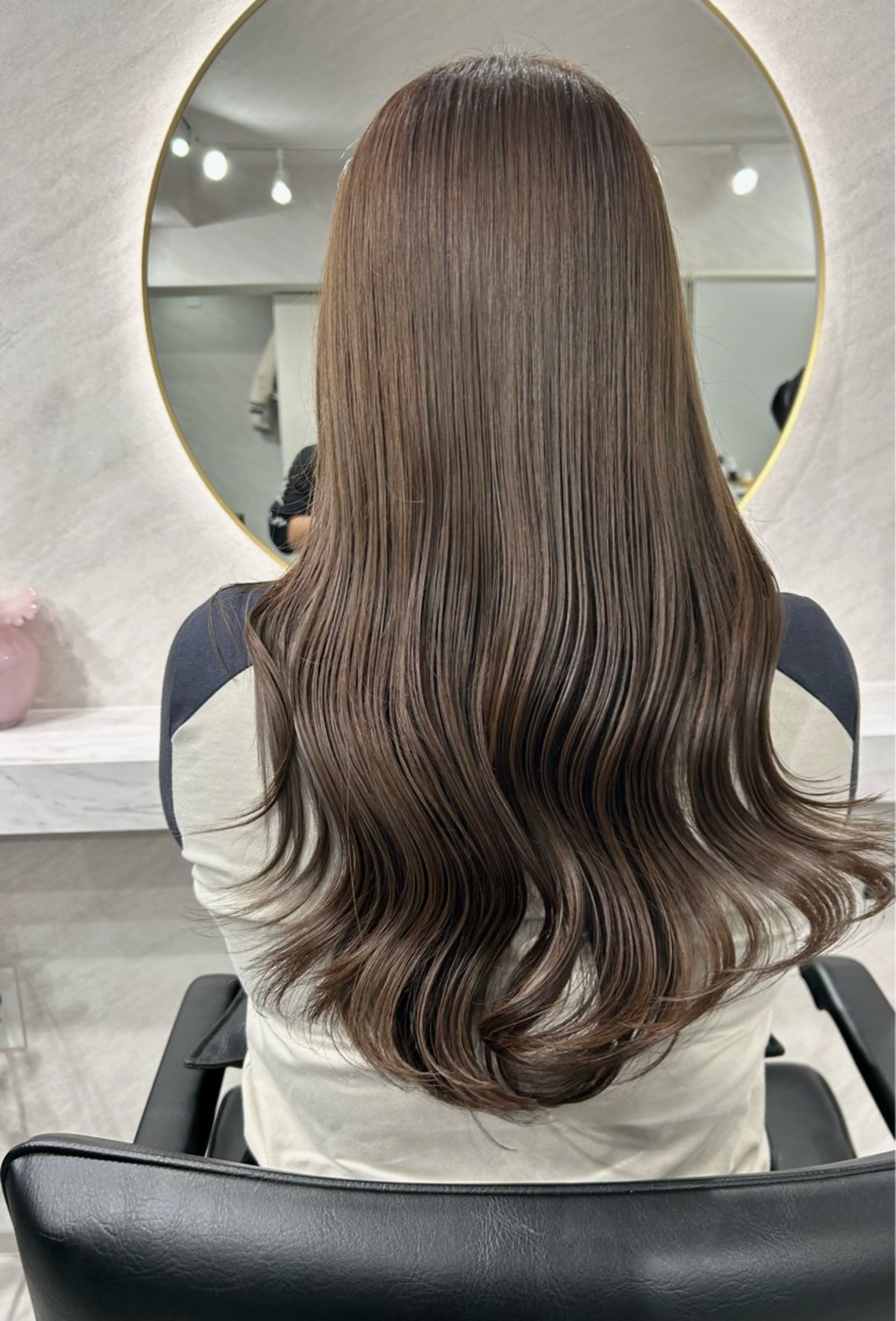 ロング カラー ヘアカラー 髪質改善will hairdesignのヘアスタイル