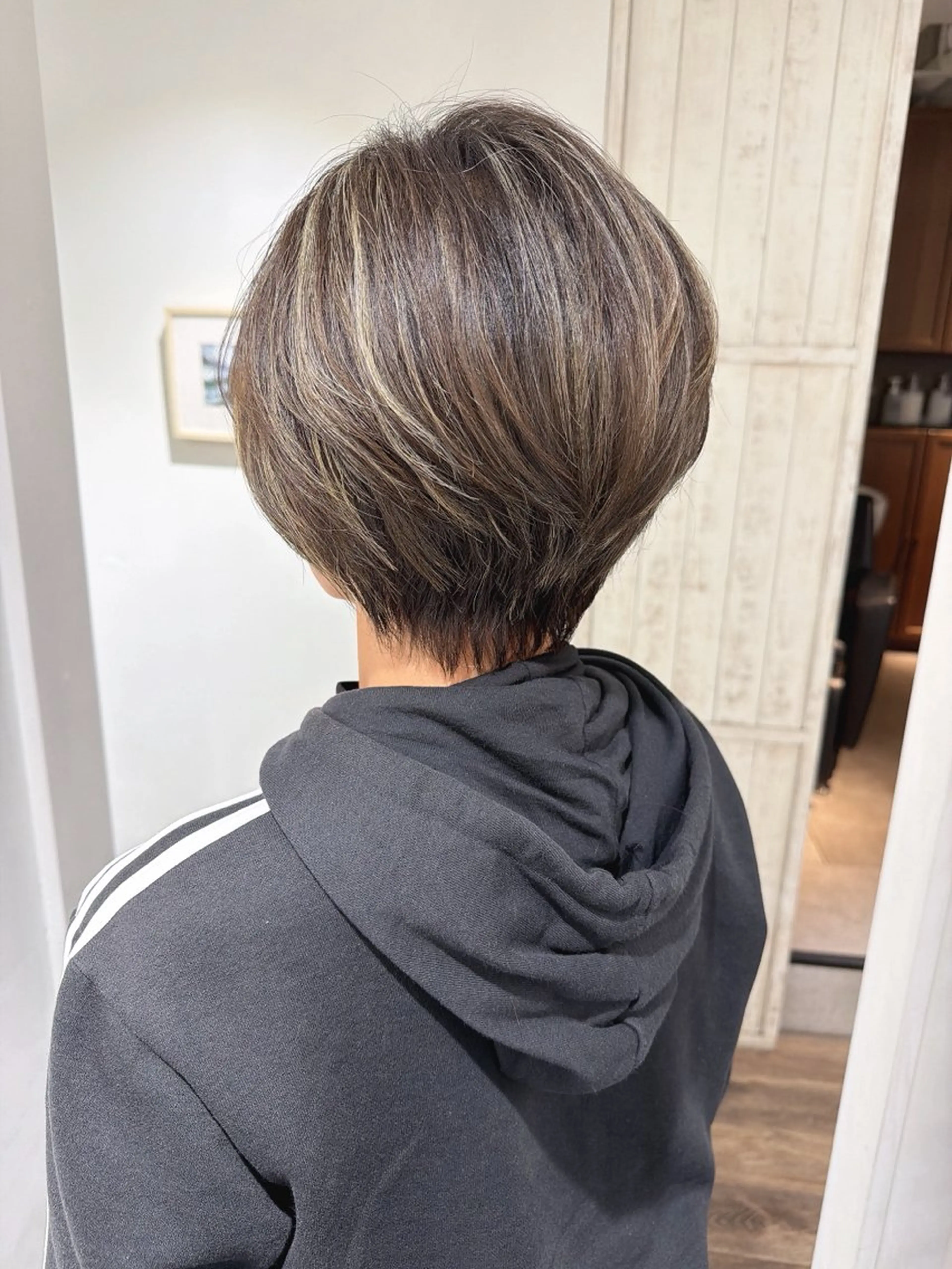 ショート カラー ヘアカラー トリートメント GO TODAY SHAiRE SALON 横須賀所属・ハイライト⭐️上野 高広のヘアスタイル