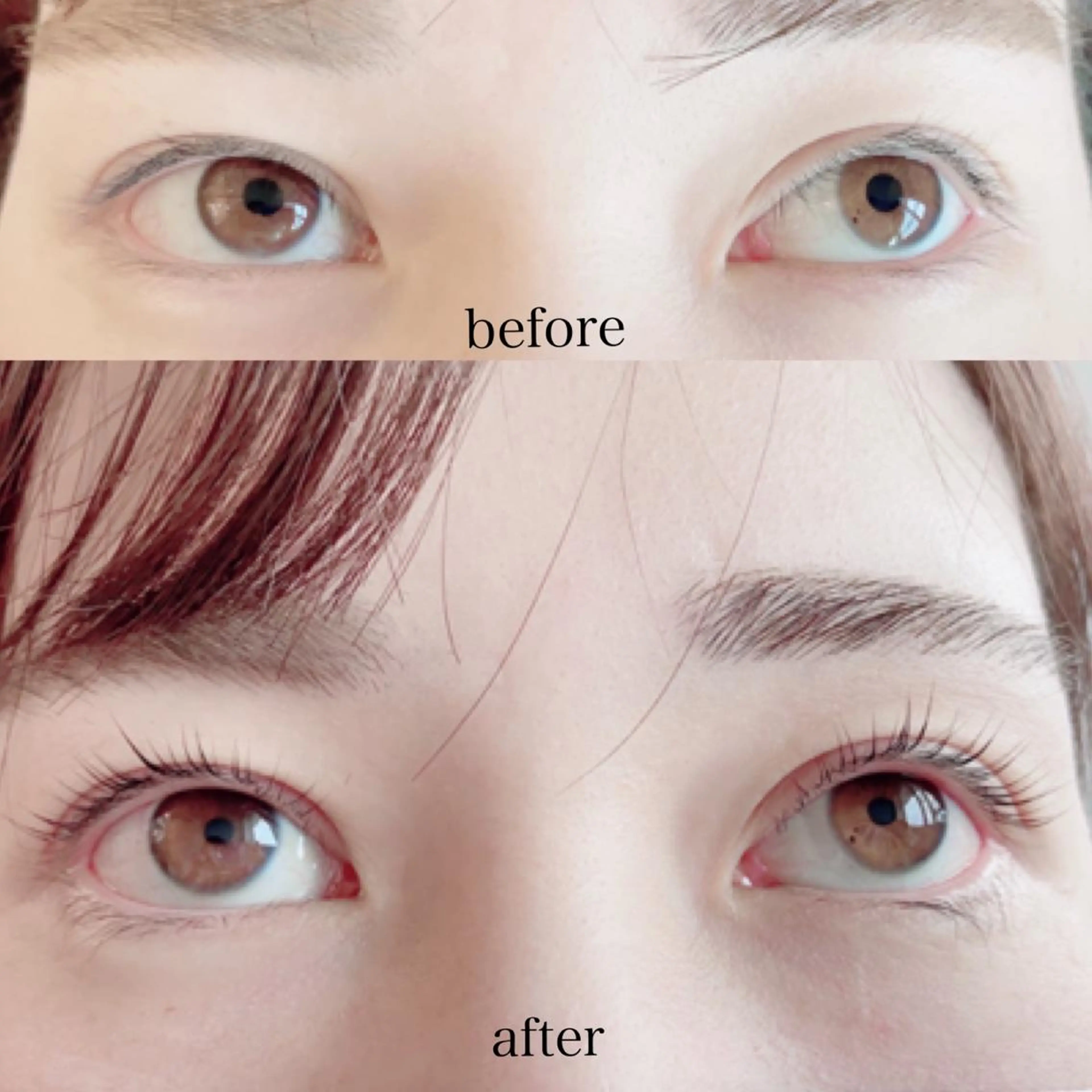 マツエク・マツパ カラーマツエク フラットラッシュ 韓国風マツエク パリジェンヌラッシュリフト まつげパーマ オーダーメイドまつげ ＆まゆげ.RIKAのマツエク・マツパデザイン