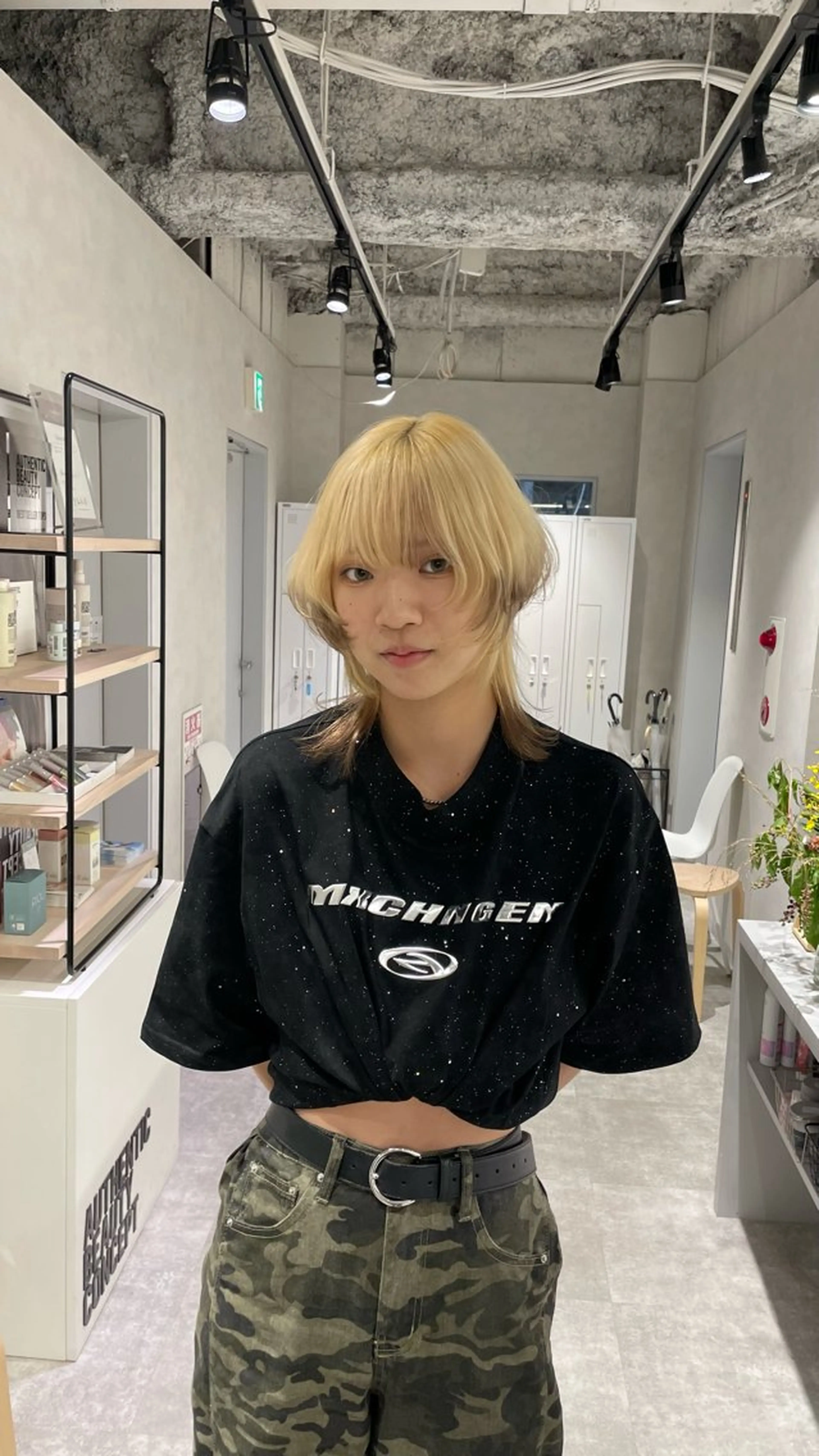 カラー モデル募集中/西梅田 かえで🎀のヘアスタイル