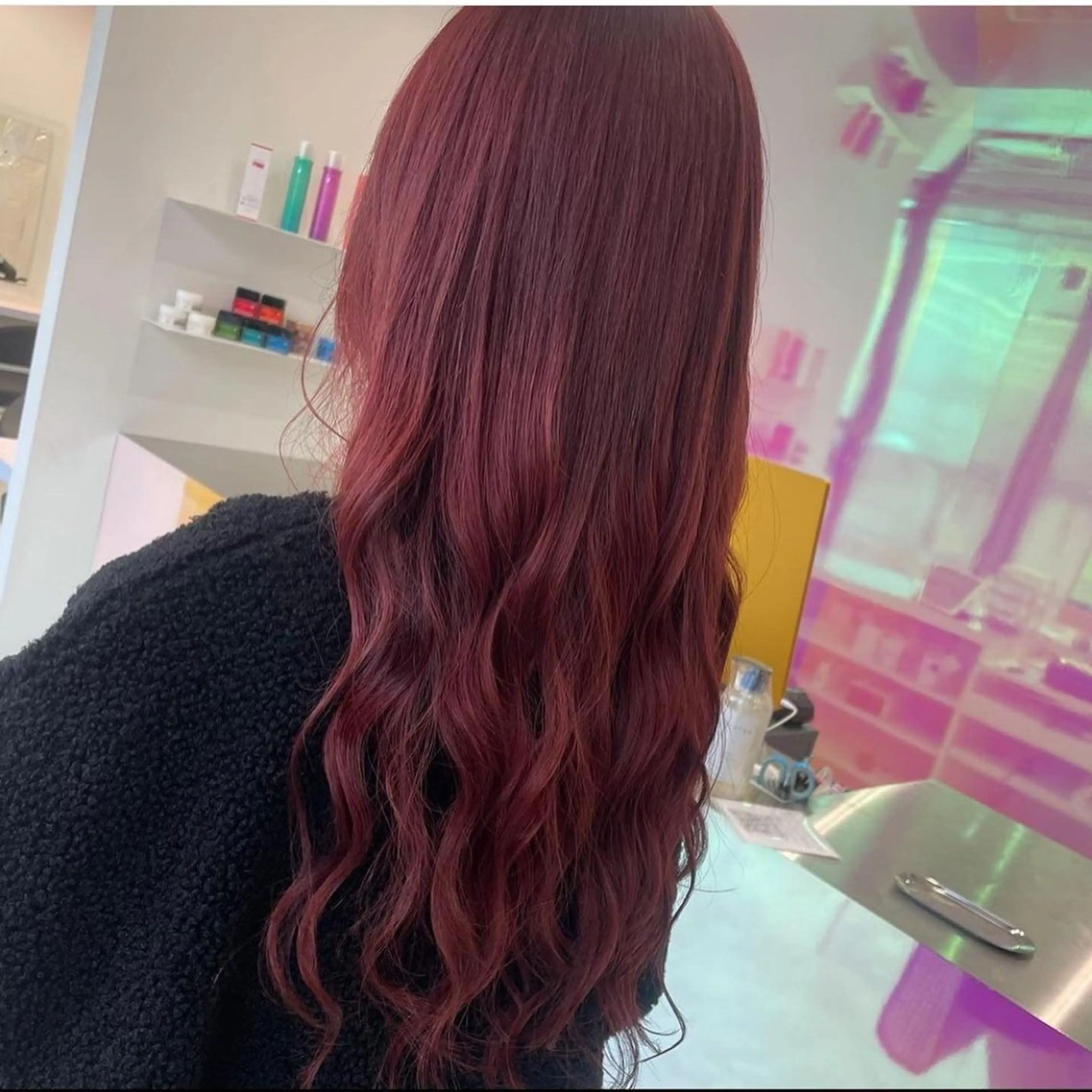 ロング カラー パーマ ヘアアレンジ メンズ 🤍透明感カラー🤍 ブリーチ🤍AINEのヘアスタイル