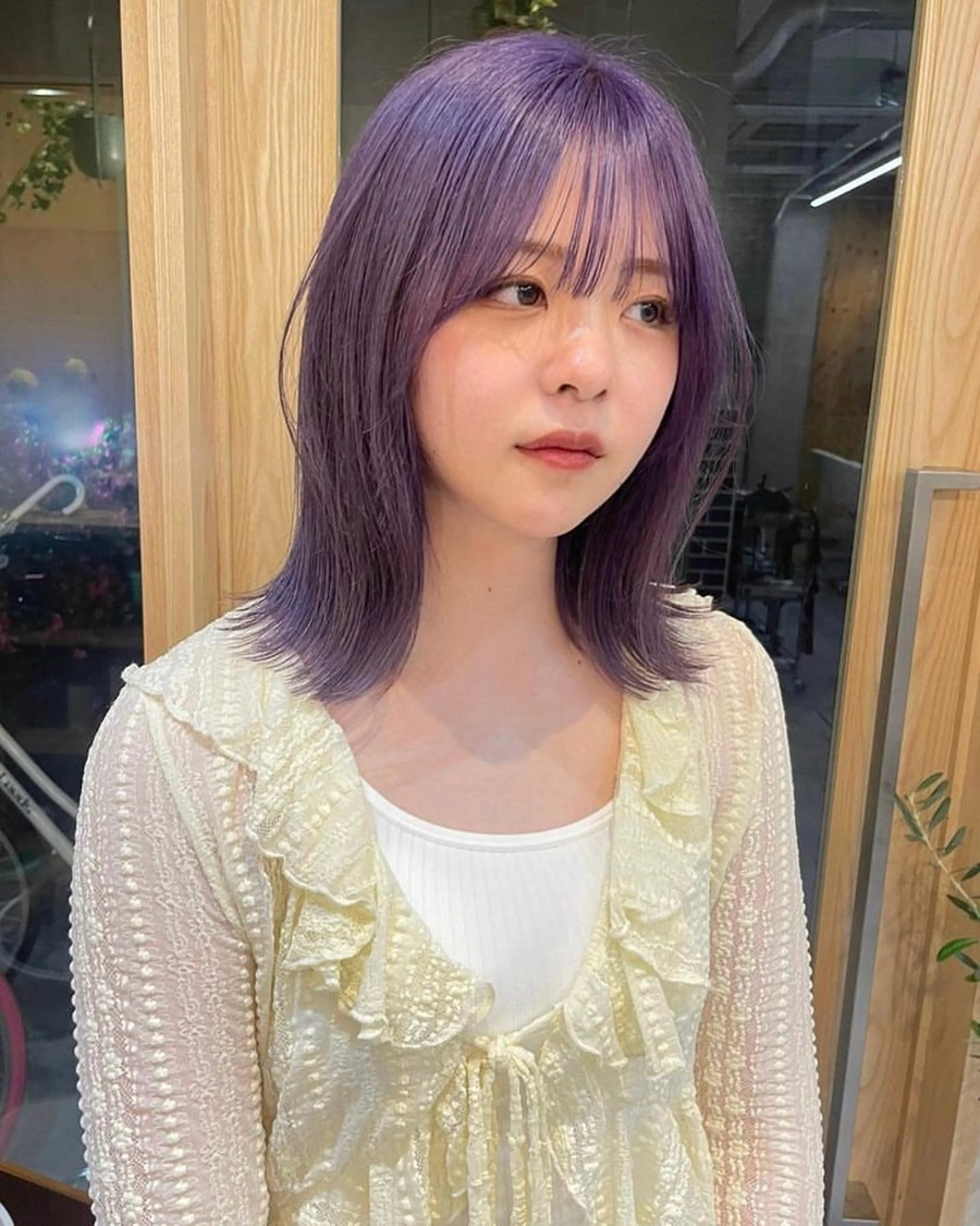 内部補修トリートメント付きダブルカラー🩵の写真