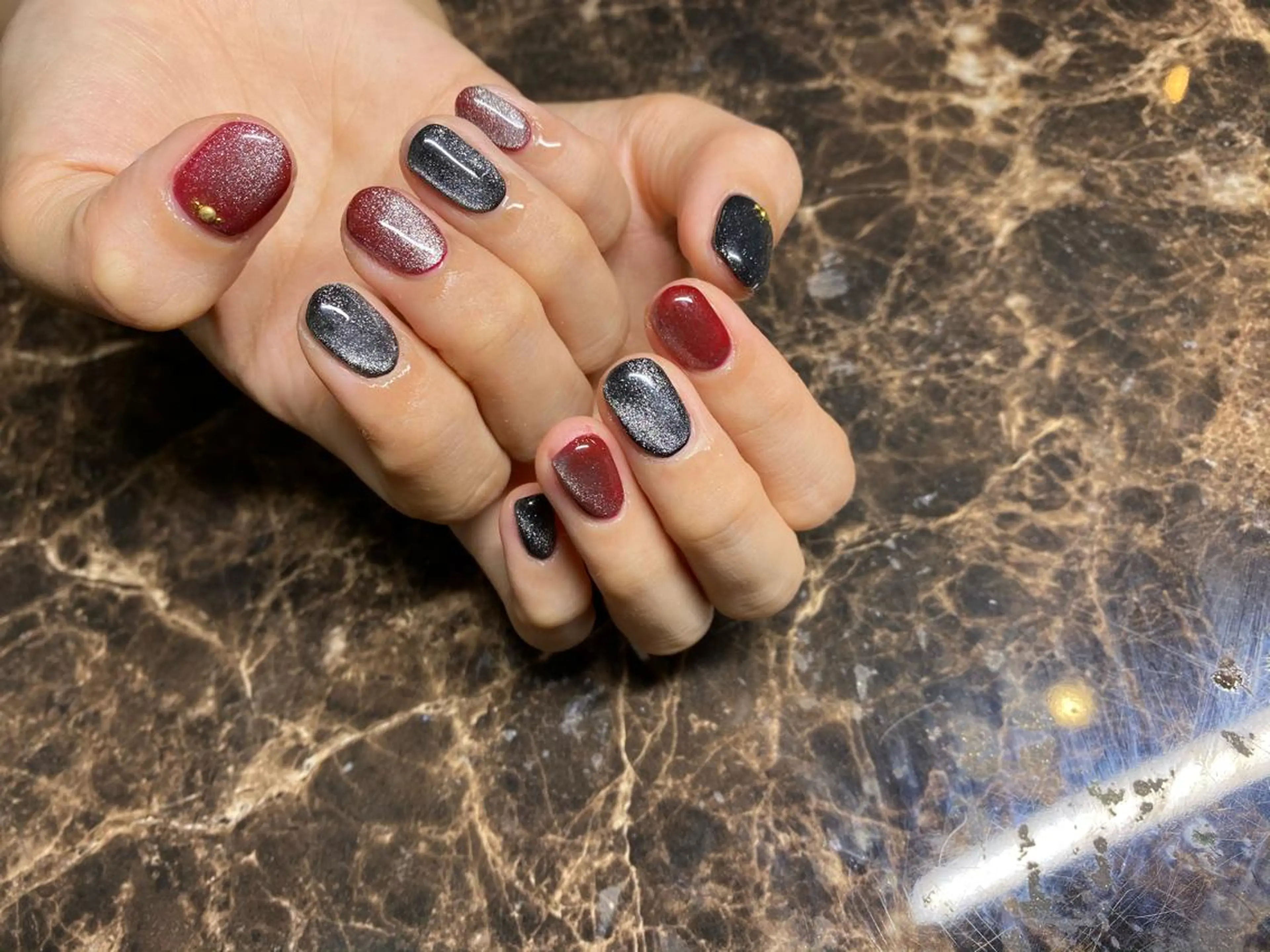 ネイル ハンドネイル IROHA Nail 矢掛萌子のネイルデザイン