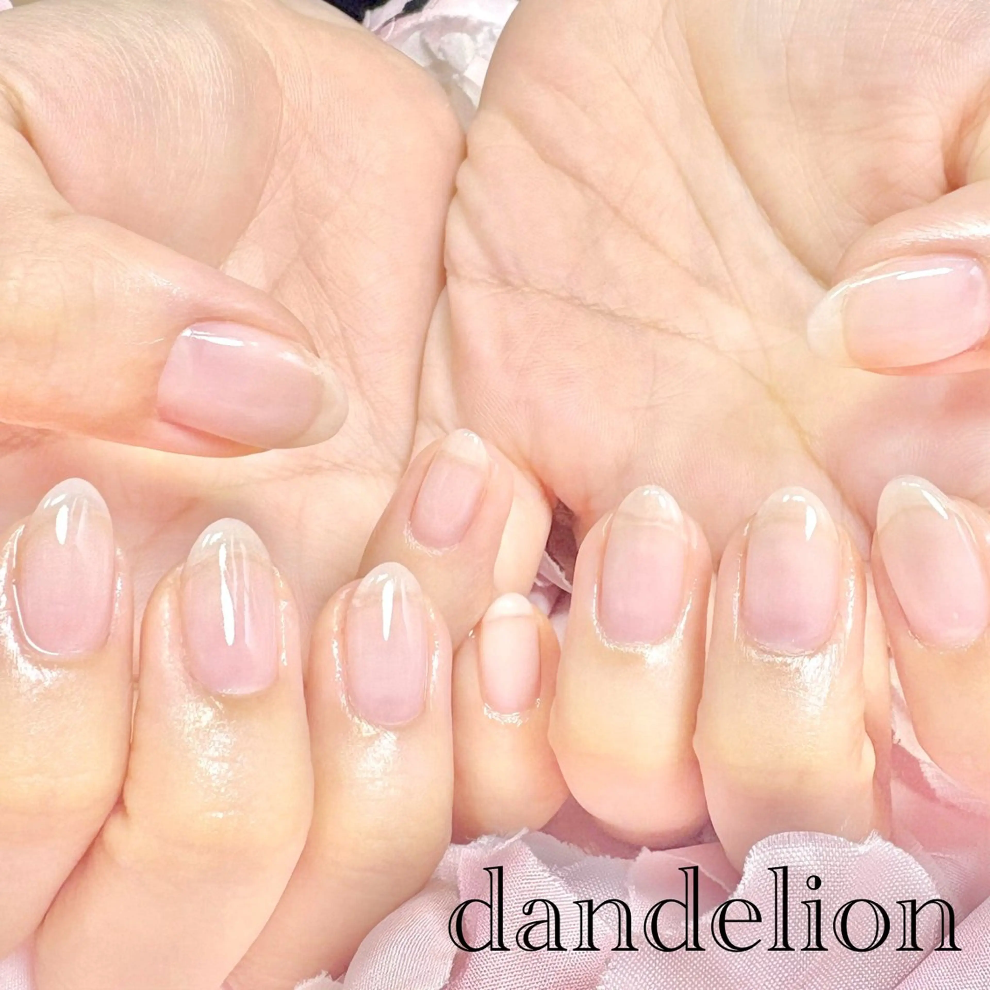 ネイル ハンドネイル ハンドケア dandelion ダンデライオンのネイルデザイン