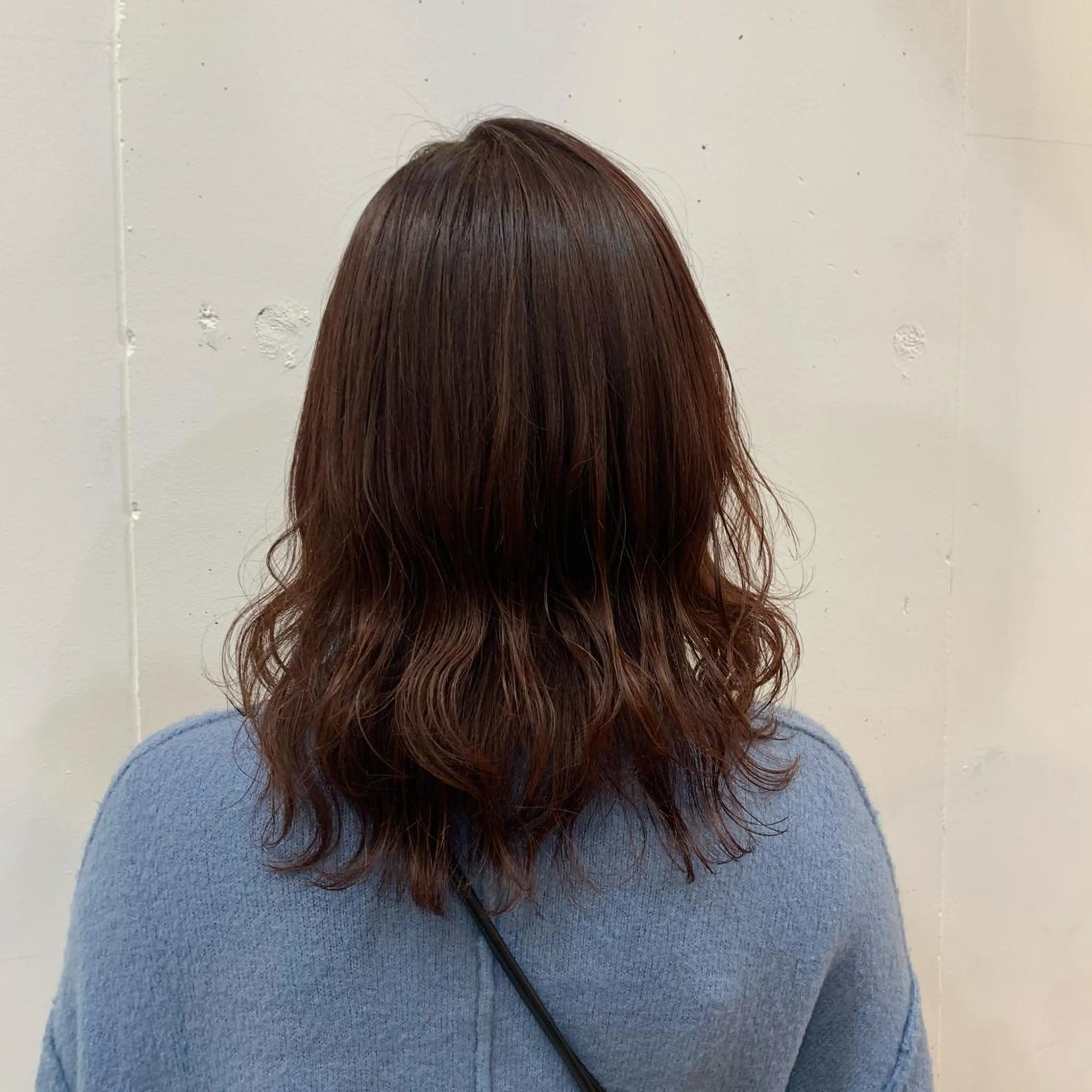 ミディアム カラー まろやかカラー🤎 みなとまほのヘアスタイル