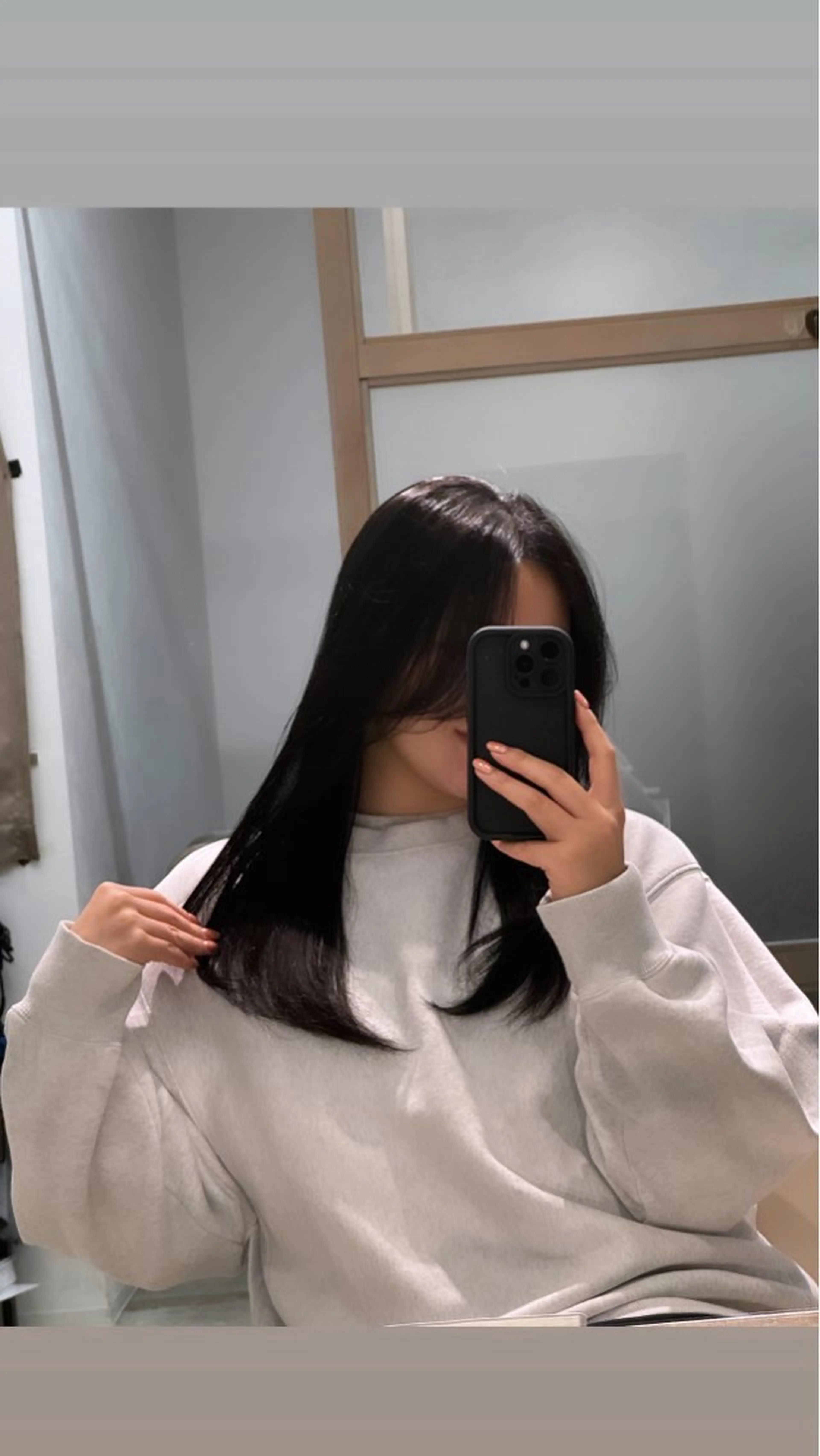 ロング カラー 黒髪 ブリーチ ブリーチなしカラー レイヤーカット 髪質改善×艶カラー Haruのヘアスタイル