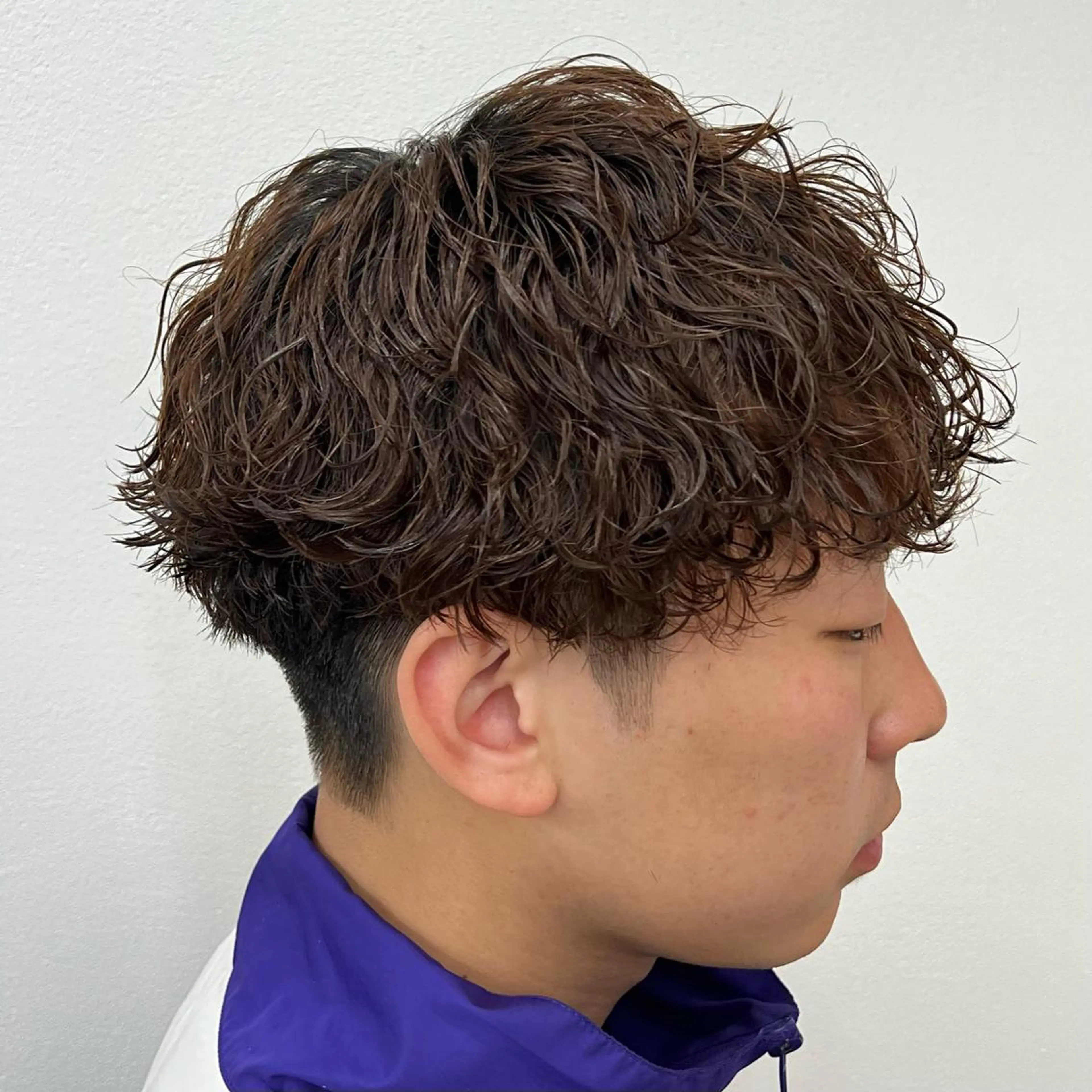 ショート パーマ メンズ メンズパーマ カット パーマ 33【SASA】OSAKA【ササ】所属・✂︎メンズパーマ✂︎ 伊藤秀真のヘアスタイル