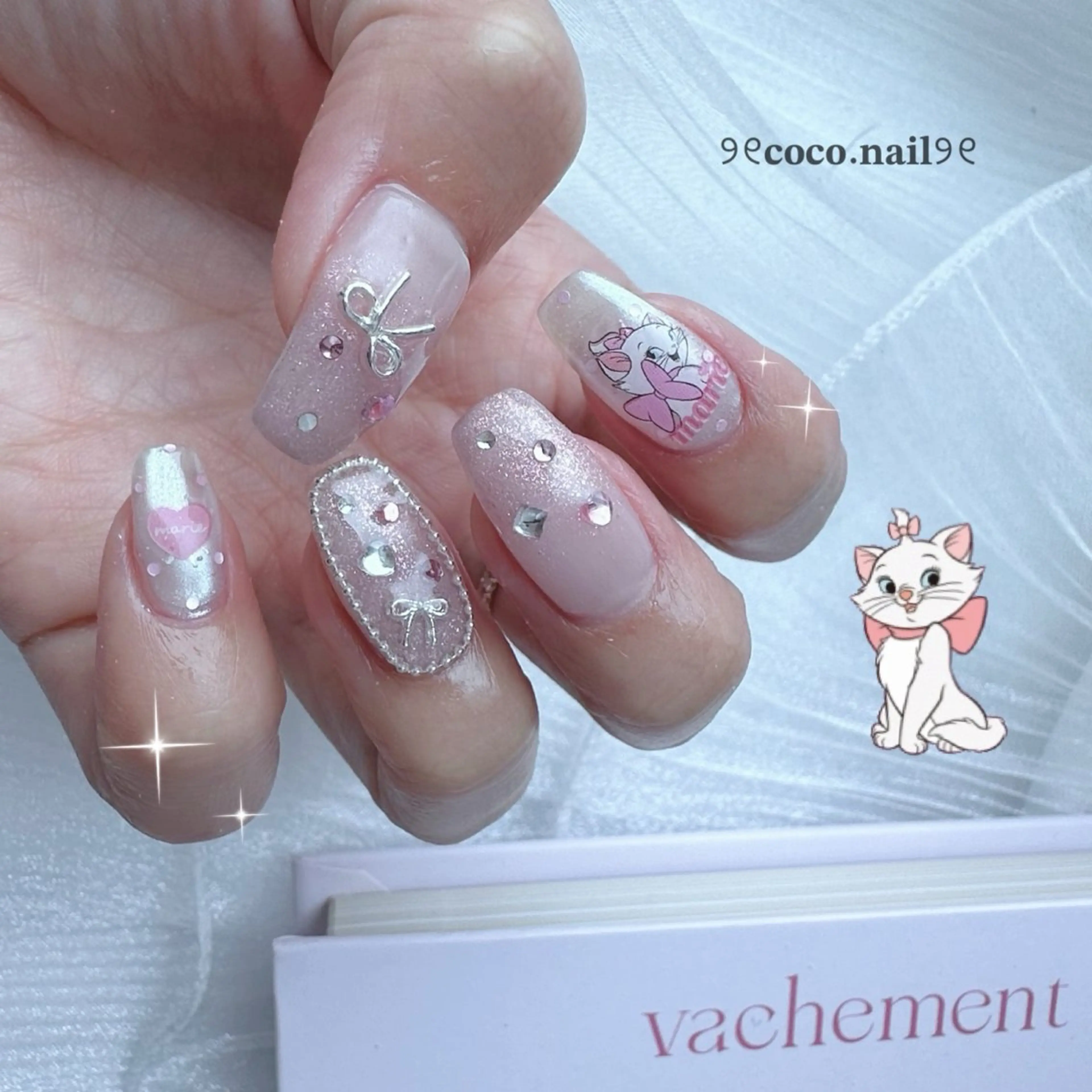 ネイル ハンドネイル lili.nail y2k/ワンホンのネイルデザイン