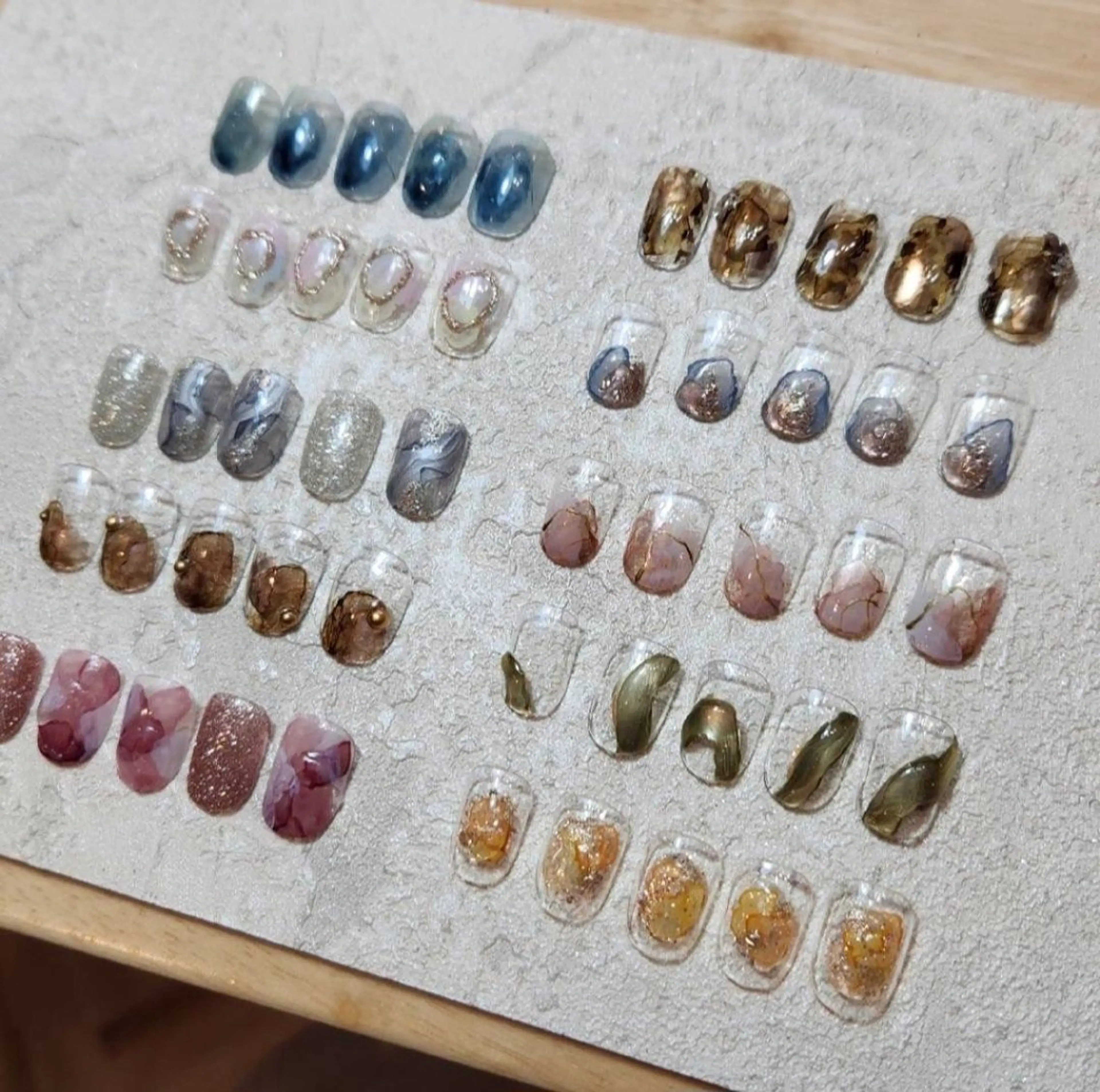 ネイル クリアネイル tulle【チュール 】✴︎RIHOのネイルデザイン