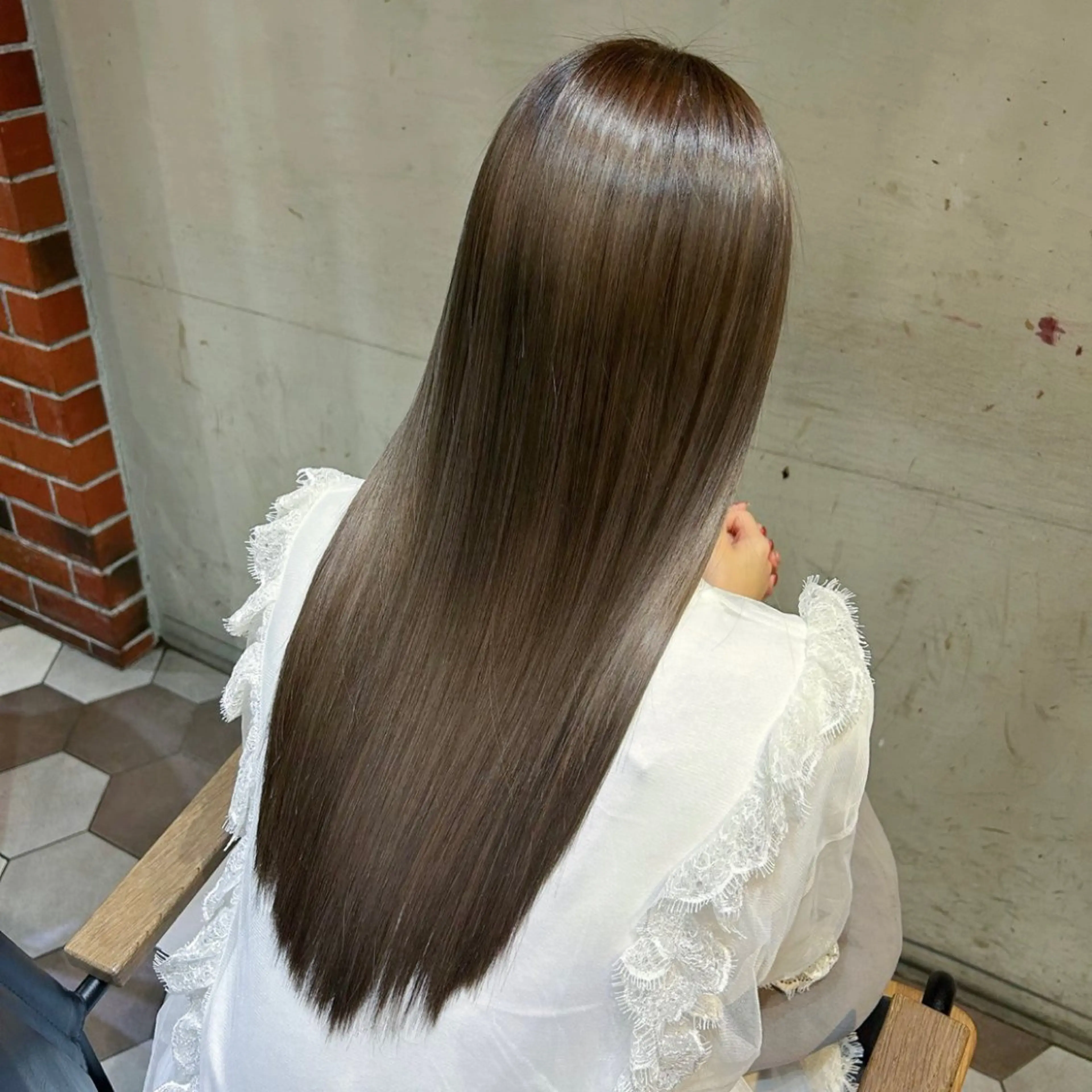 カラー nina/髪質改善 /柔らかな艶髪🫧のヘアスタイル