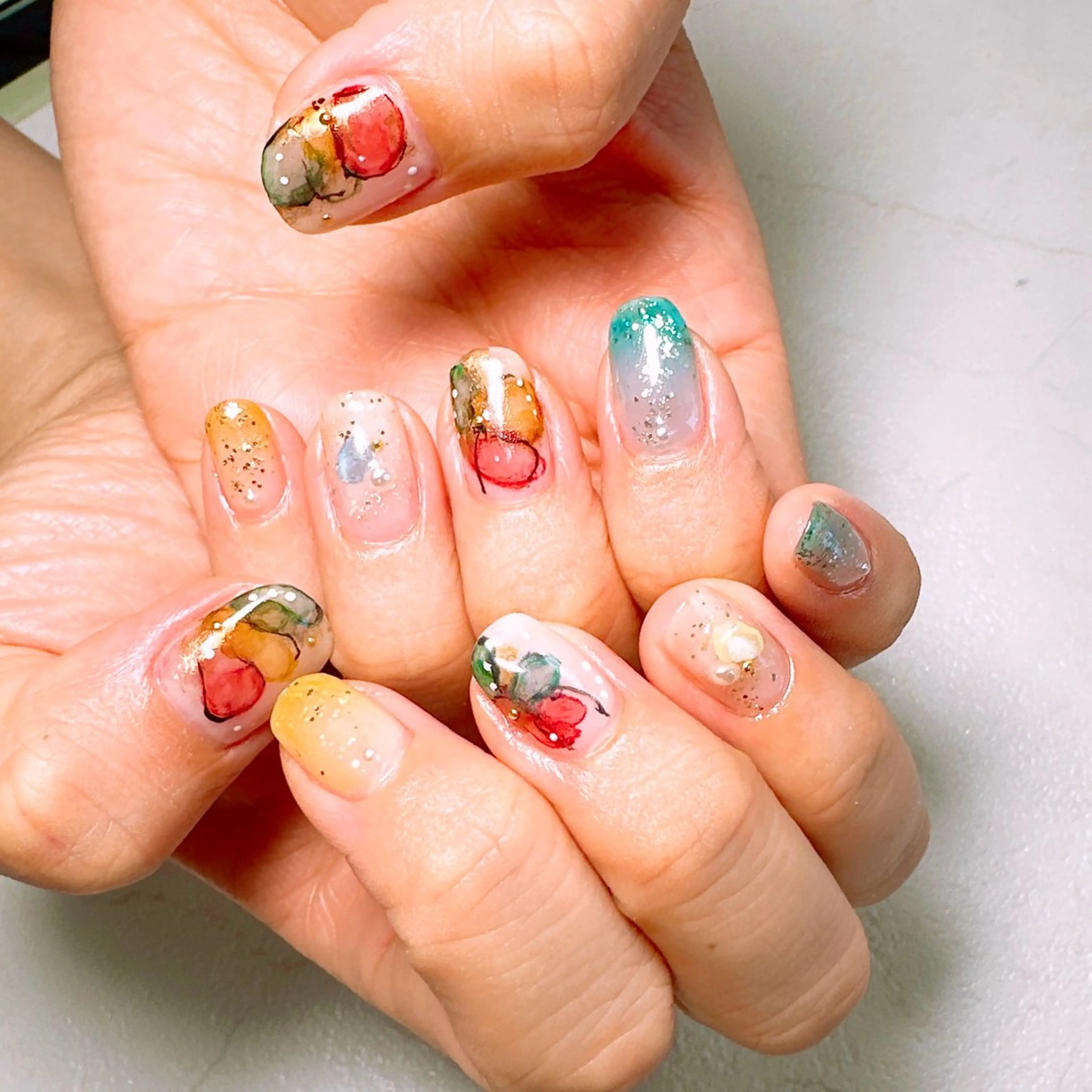 ネイル ハンドネイル Le'a kasumiのネイルデザイン