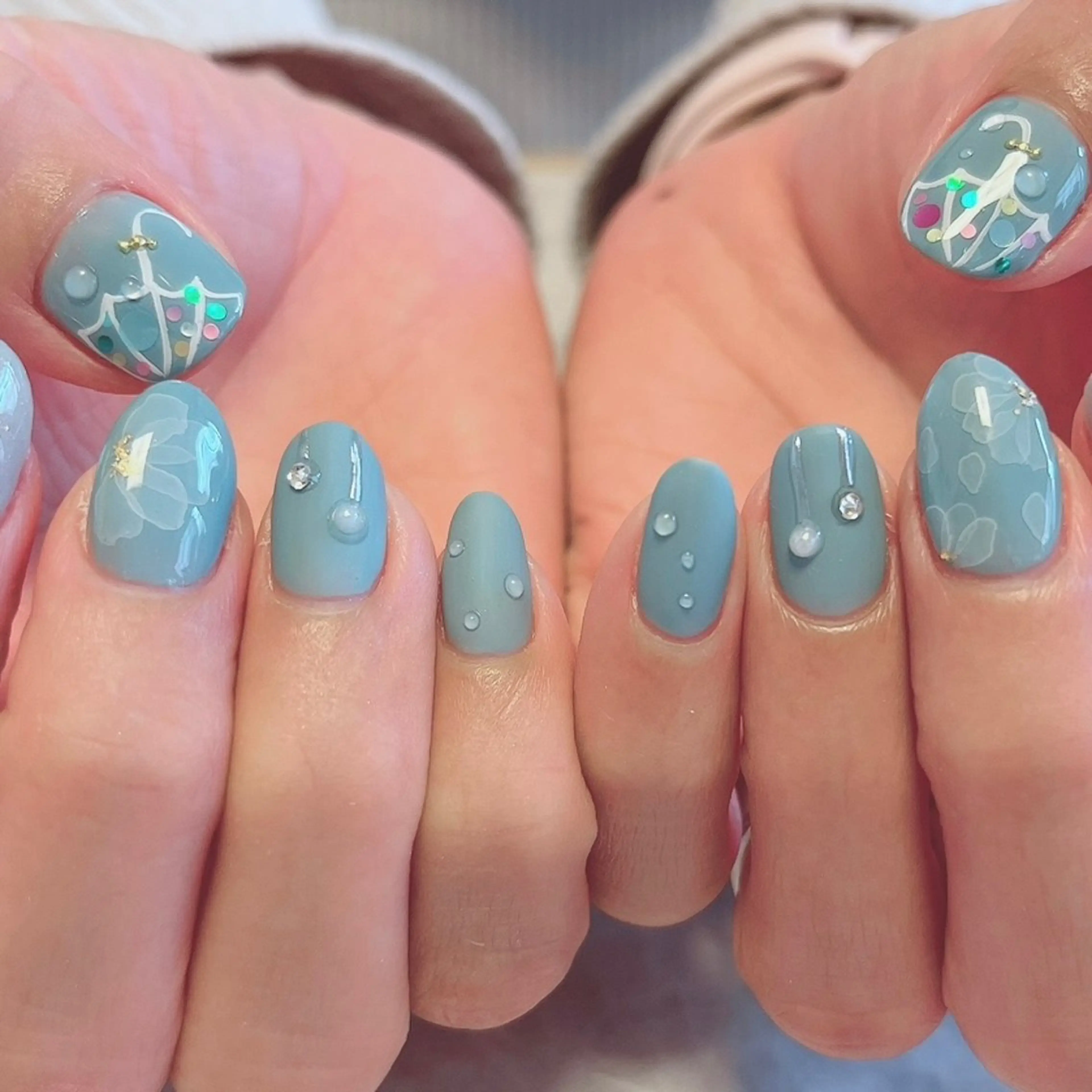 ネイル ❁miju nail 大人上品/自爪育成のネイルデザイン