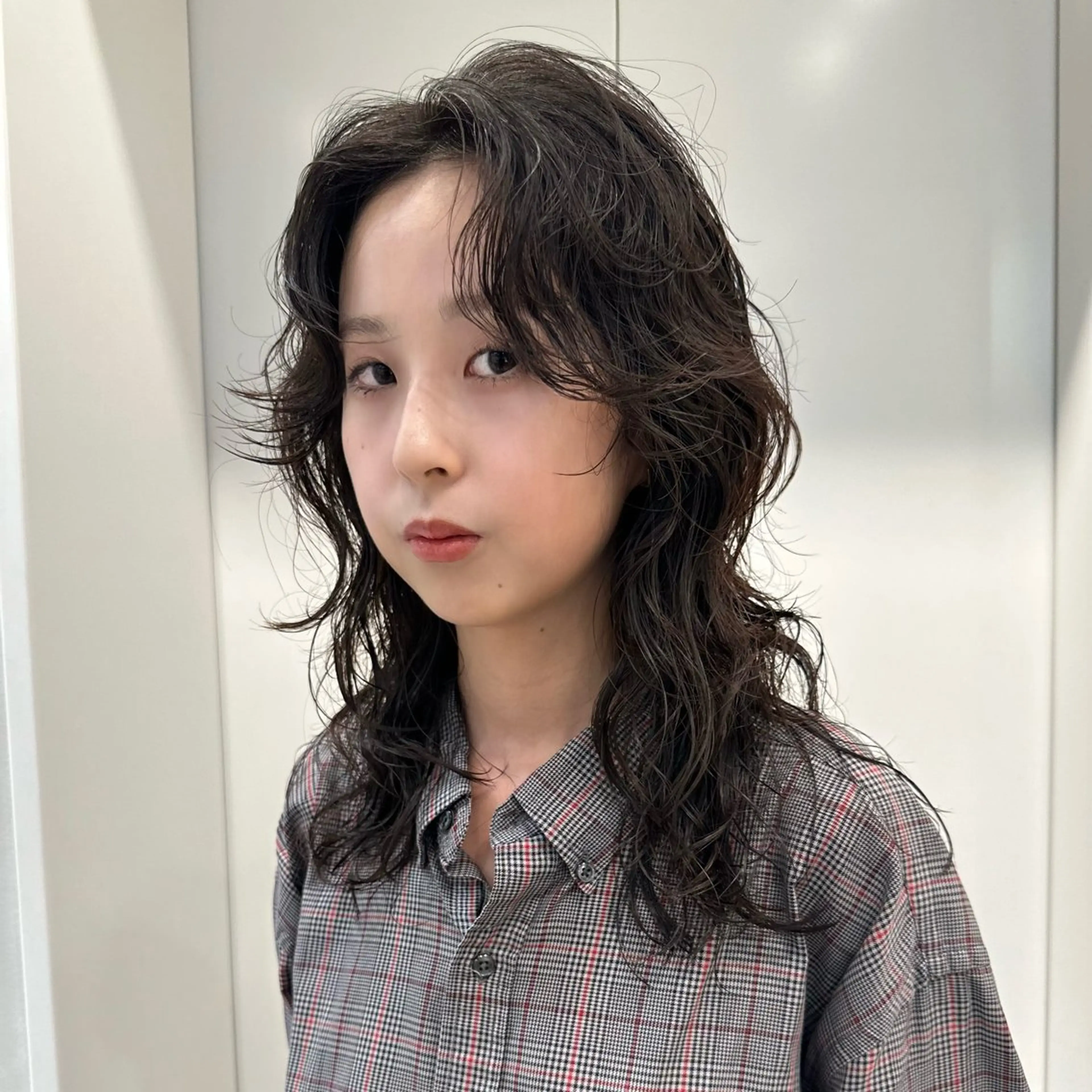 セミロング パーマ 🌀perm 🌀のヘアスタイル