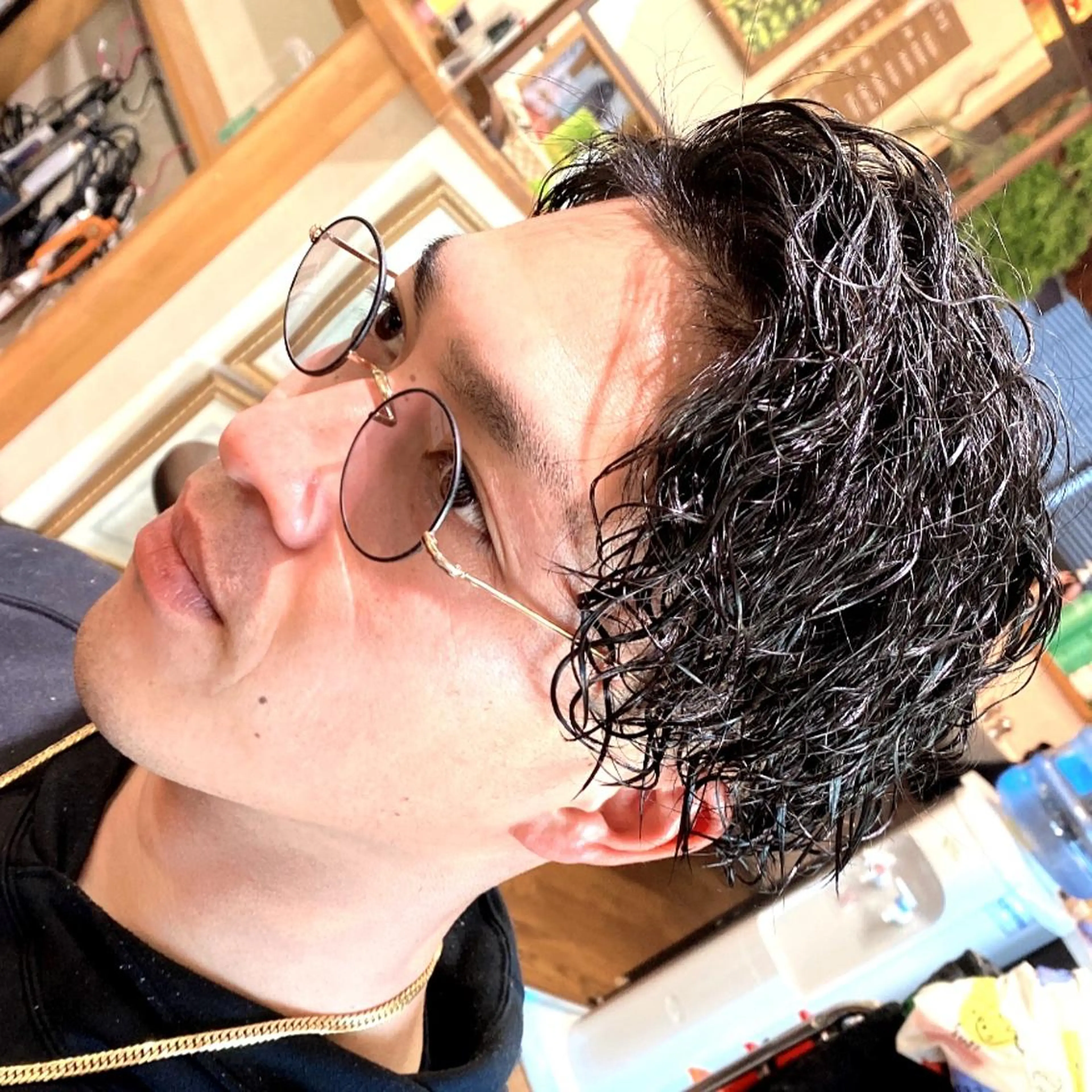 パーマ メンズ ナガハマ美容室所属・ナガハマ ミカのヘアスタイル