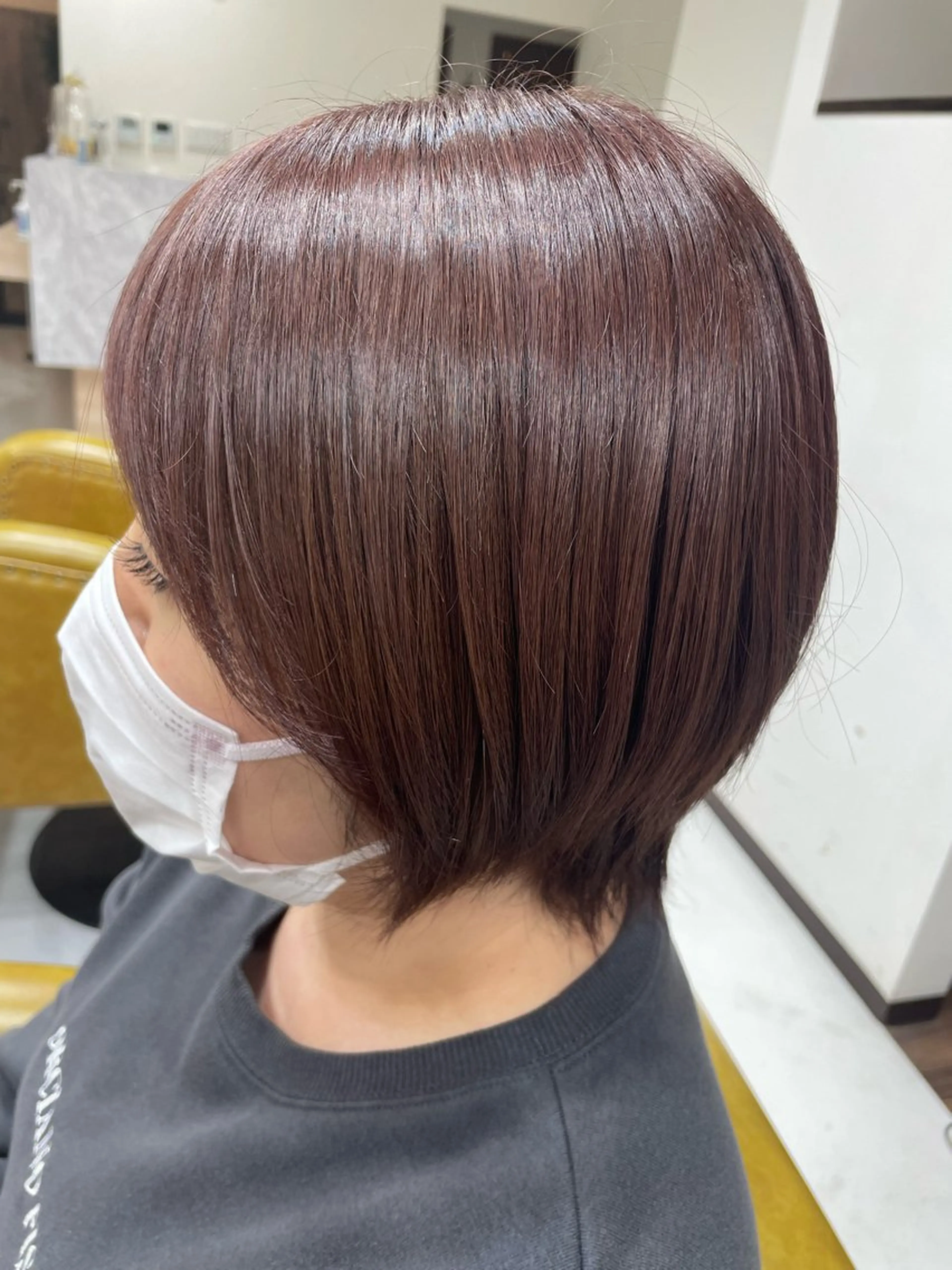 ショート カラー 大内 カオリのヘアスタイル