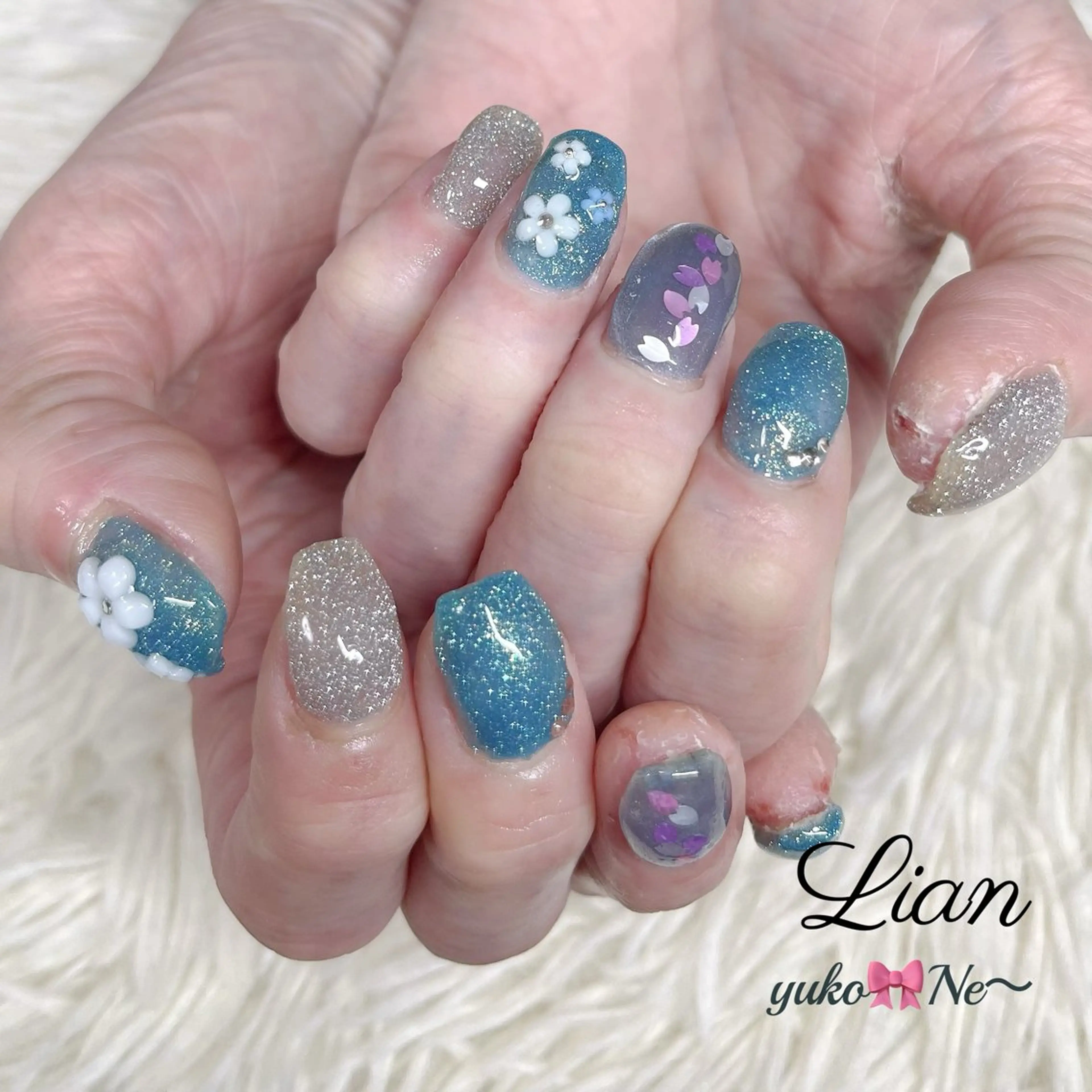 ネイル ネイルサロン　Lian所属・Lian Yulilianのネイルデザイン