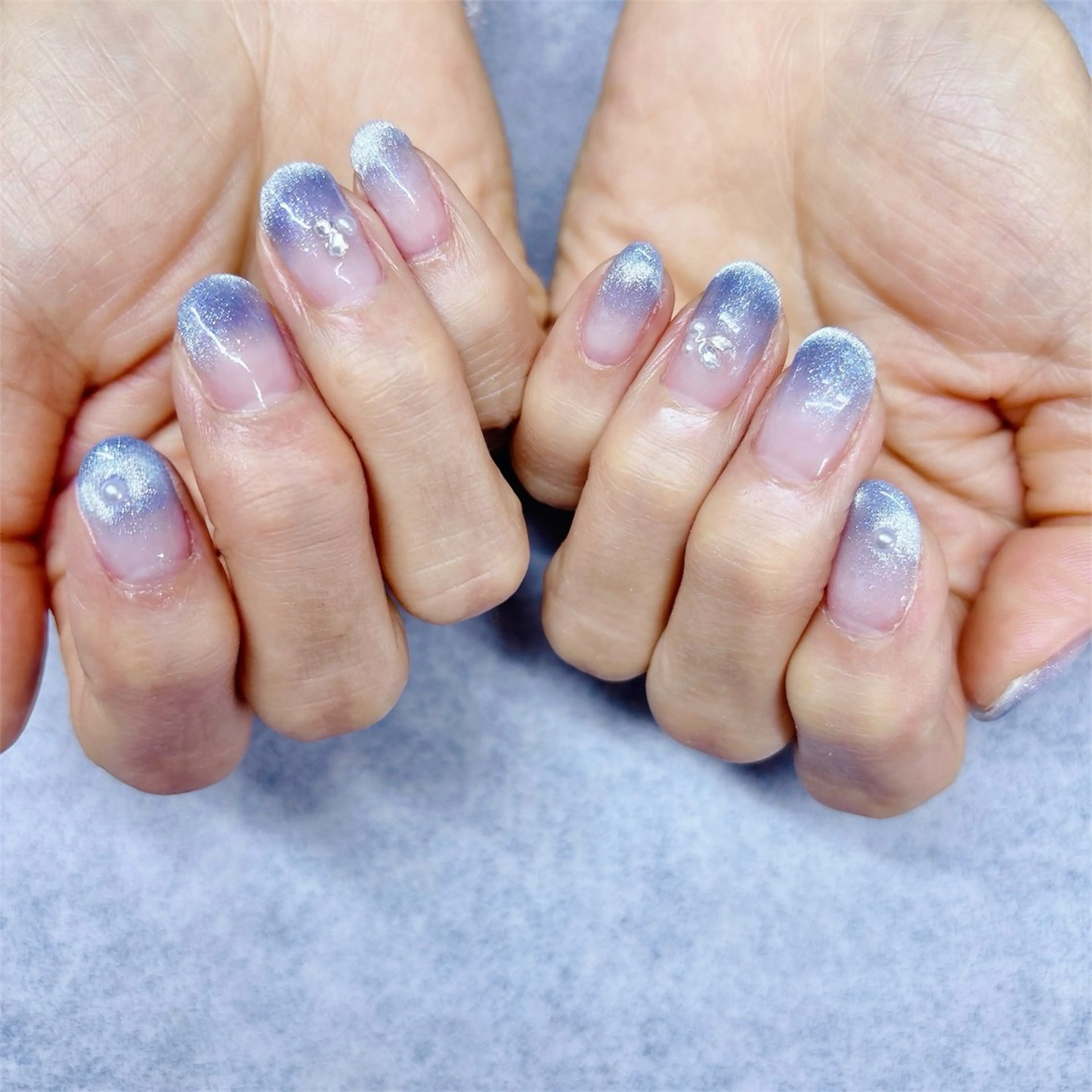 ネイル グラデーション シンプルネイル MYu Beauty Salon  MAIのネイルデザイン