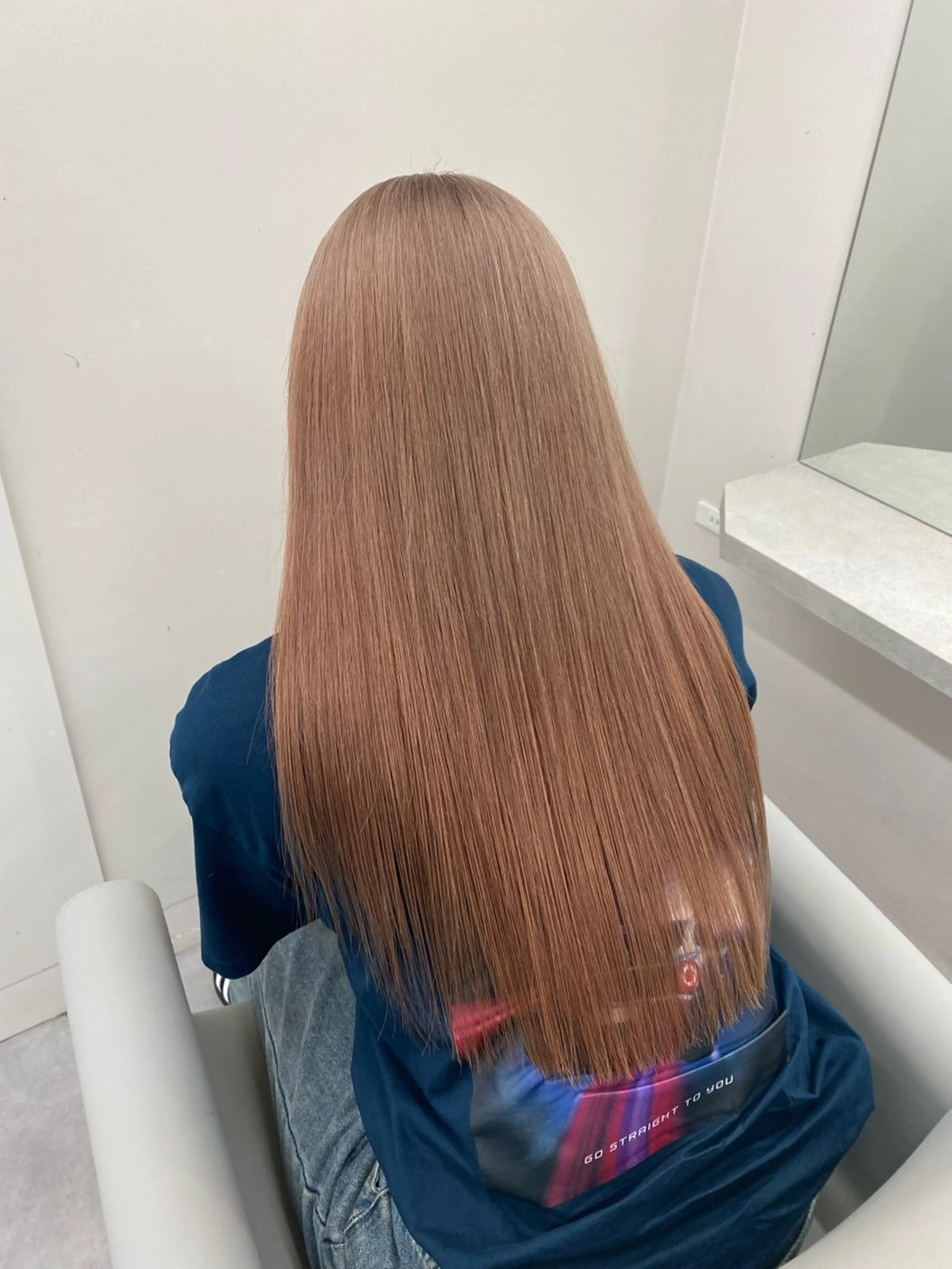 ロング カラー ヘアカラー トリートメント ベレーザ渋谷所属・🦋ハイトーン・髪質 改善🦋成嶋 朋希のヘアスタイル