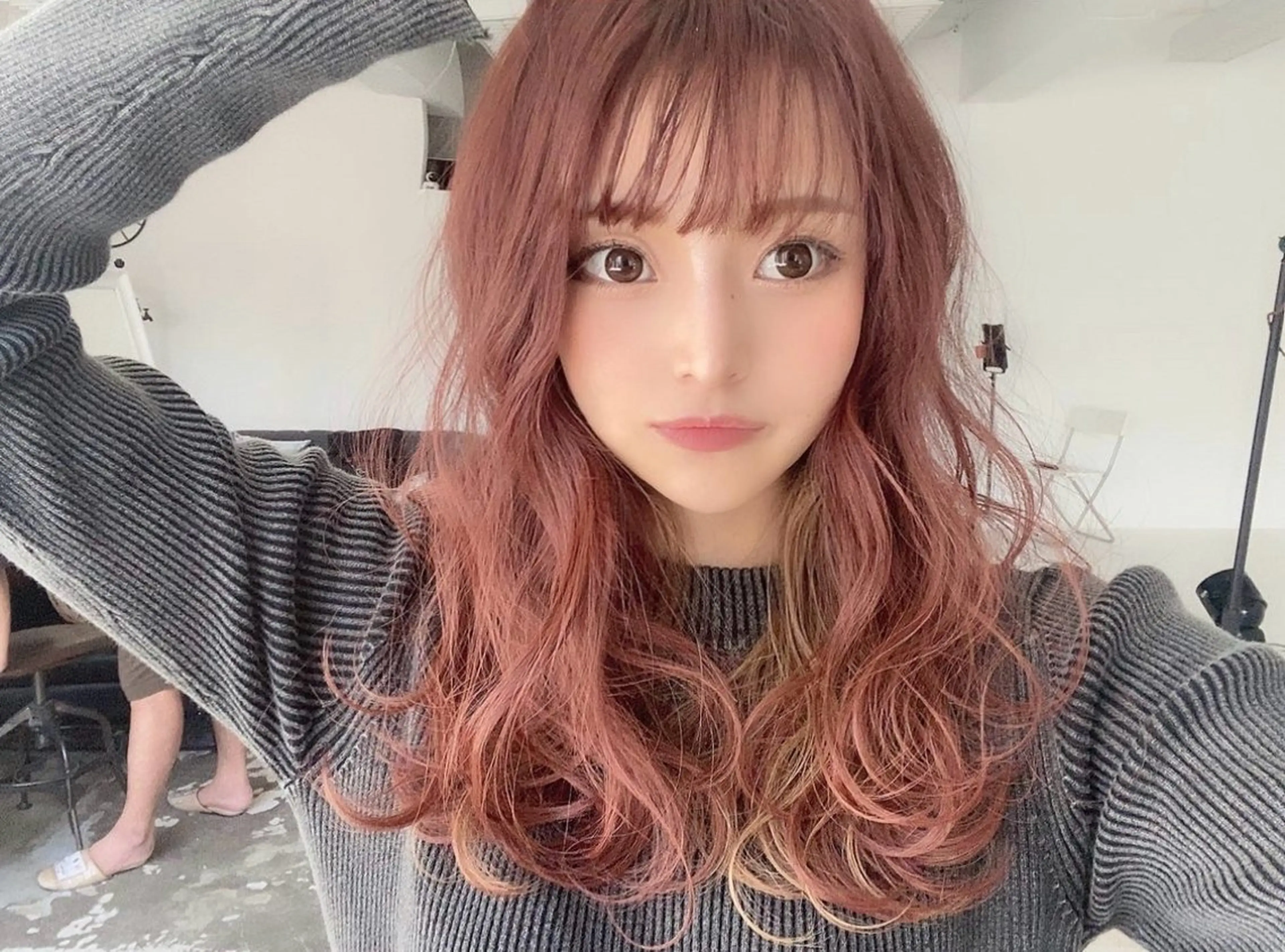 セミロング カラー カット ヘアカラー トリートメント HAIRsalon BONDS所属・山本 佳裕のヘアスタイル