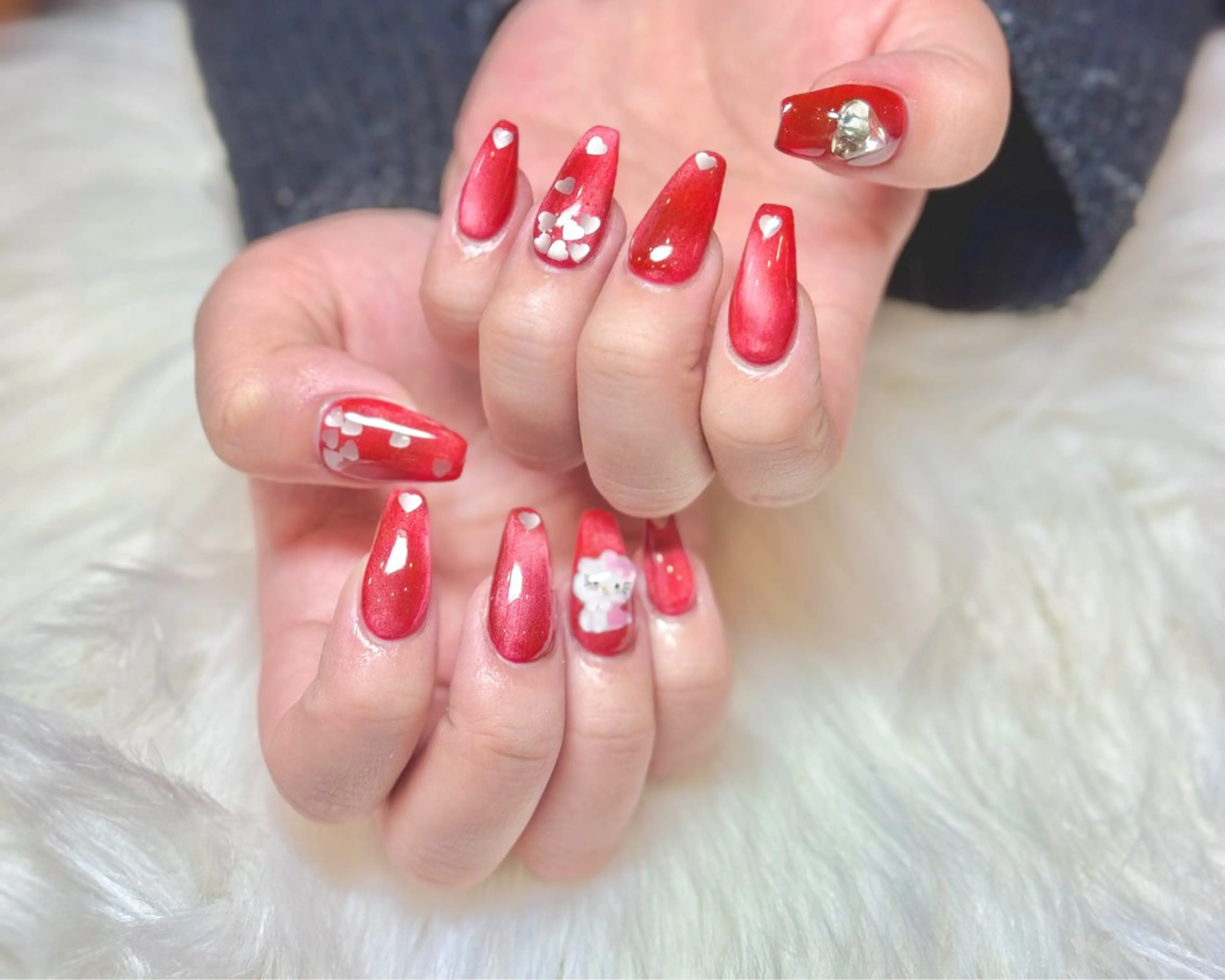 ネイル ハンドネイル 原田joieange 心斎橋店のネイルデザイン