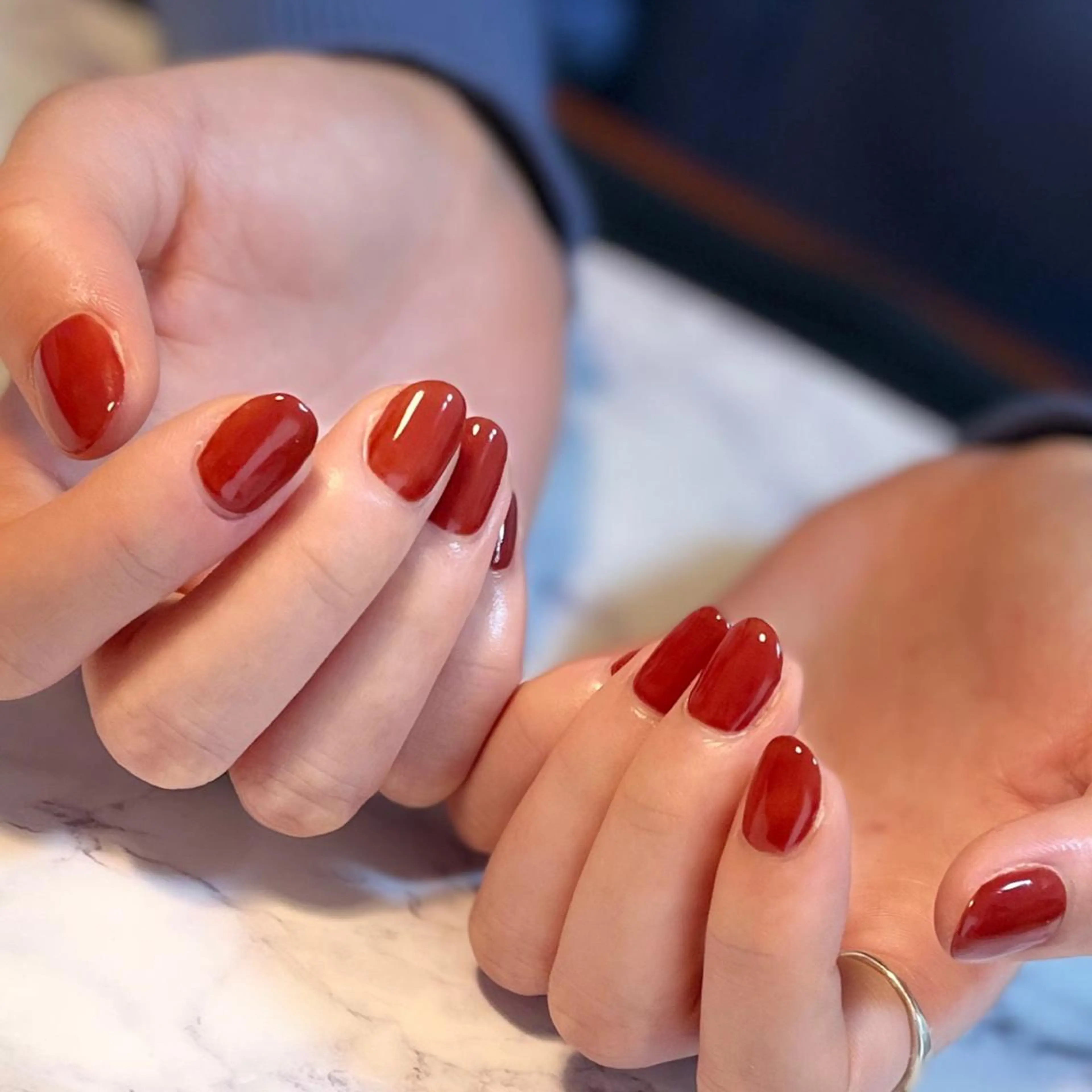 ネイル ワンカラーネイル KOMINE TOMOKOのネイルデザイン