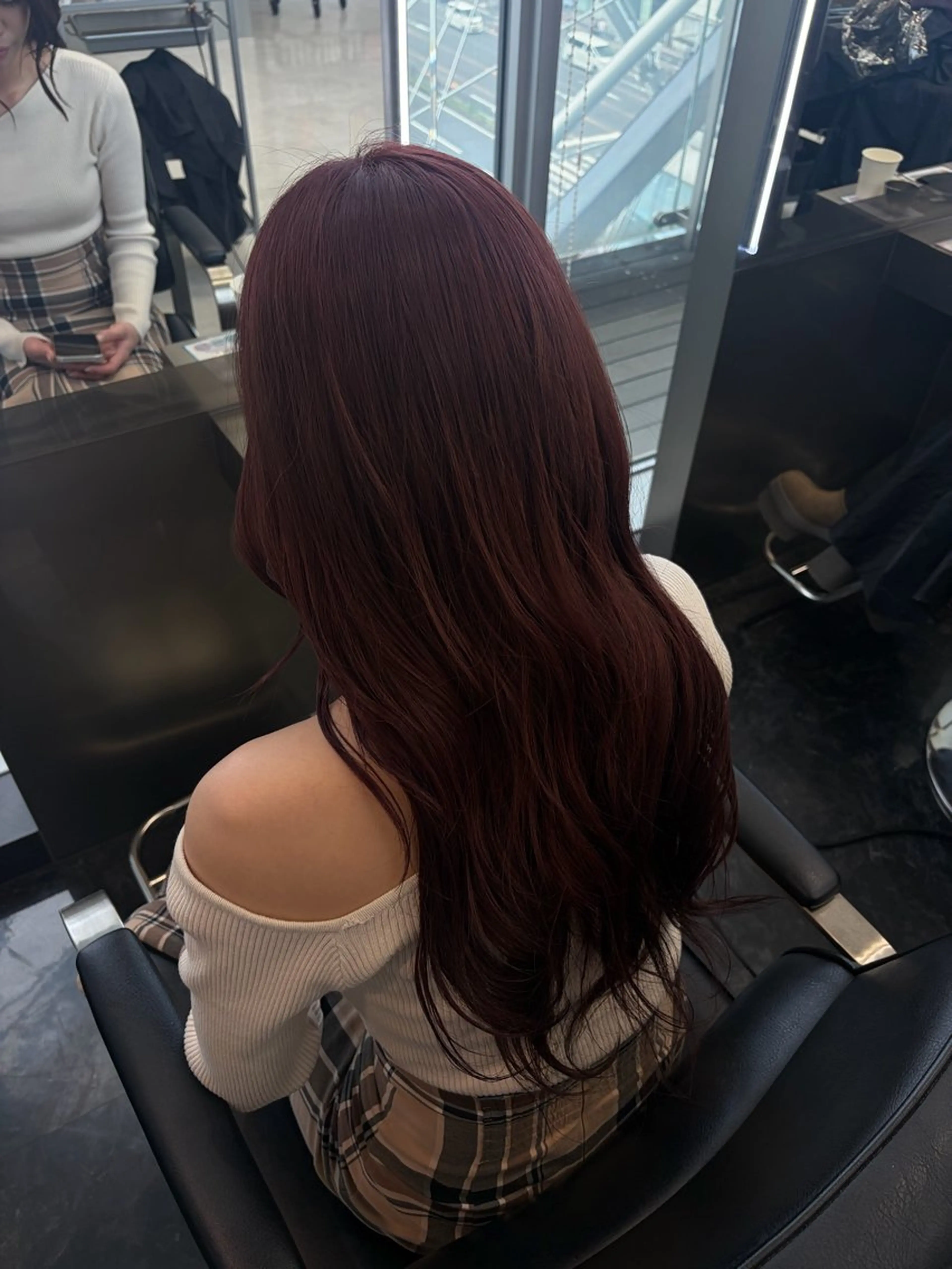 ロング カラー ヘアアレンジ ヘアカラー トリートメント ヘアセット 髪質改善/艶髪 /SARA💕のヘアスタイル