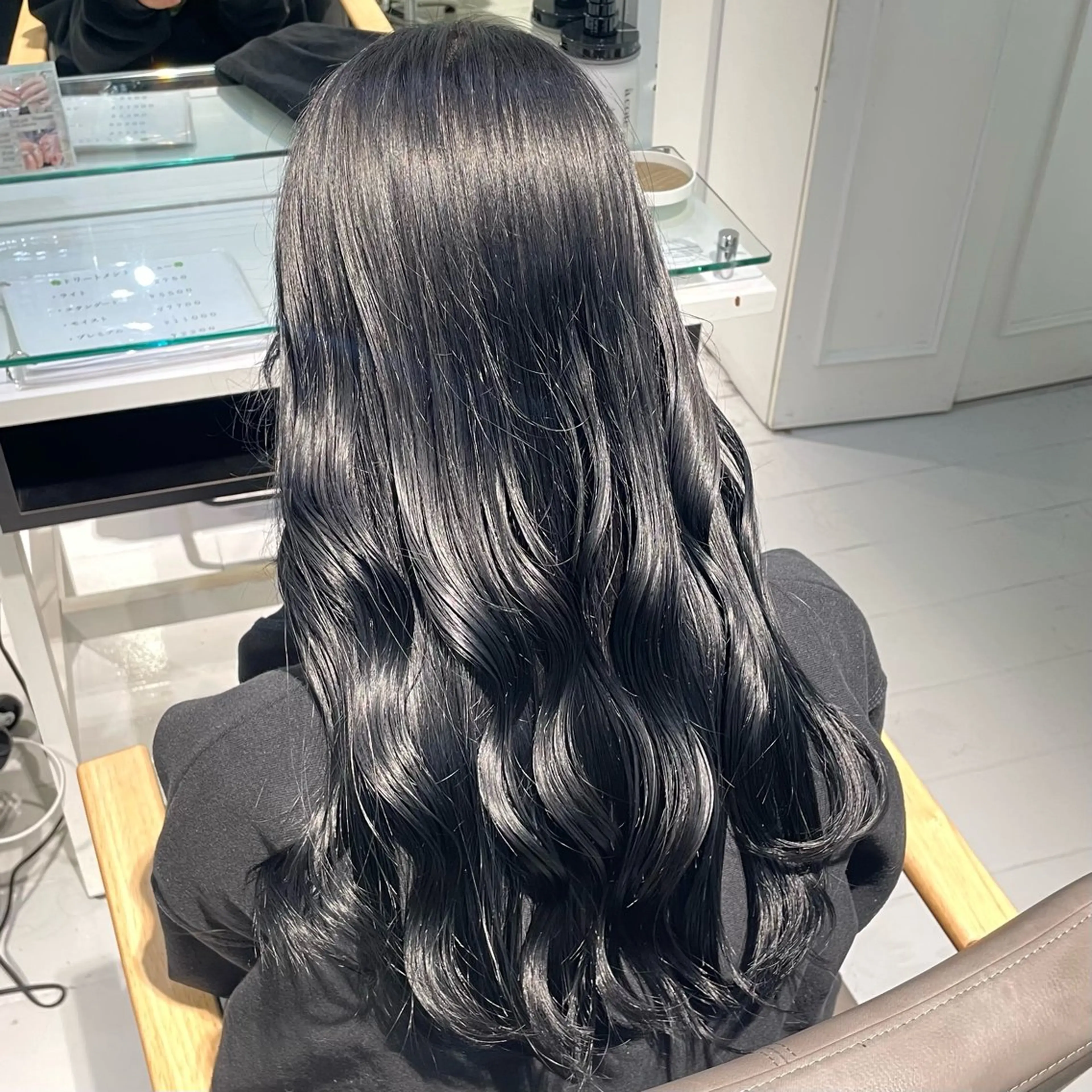 ロング カラー カット ヘアカラー トリートメント 韓国ヘア/ニュアンス パーマ　kaitoのヘアスタイル