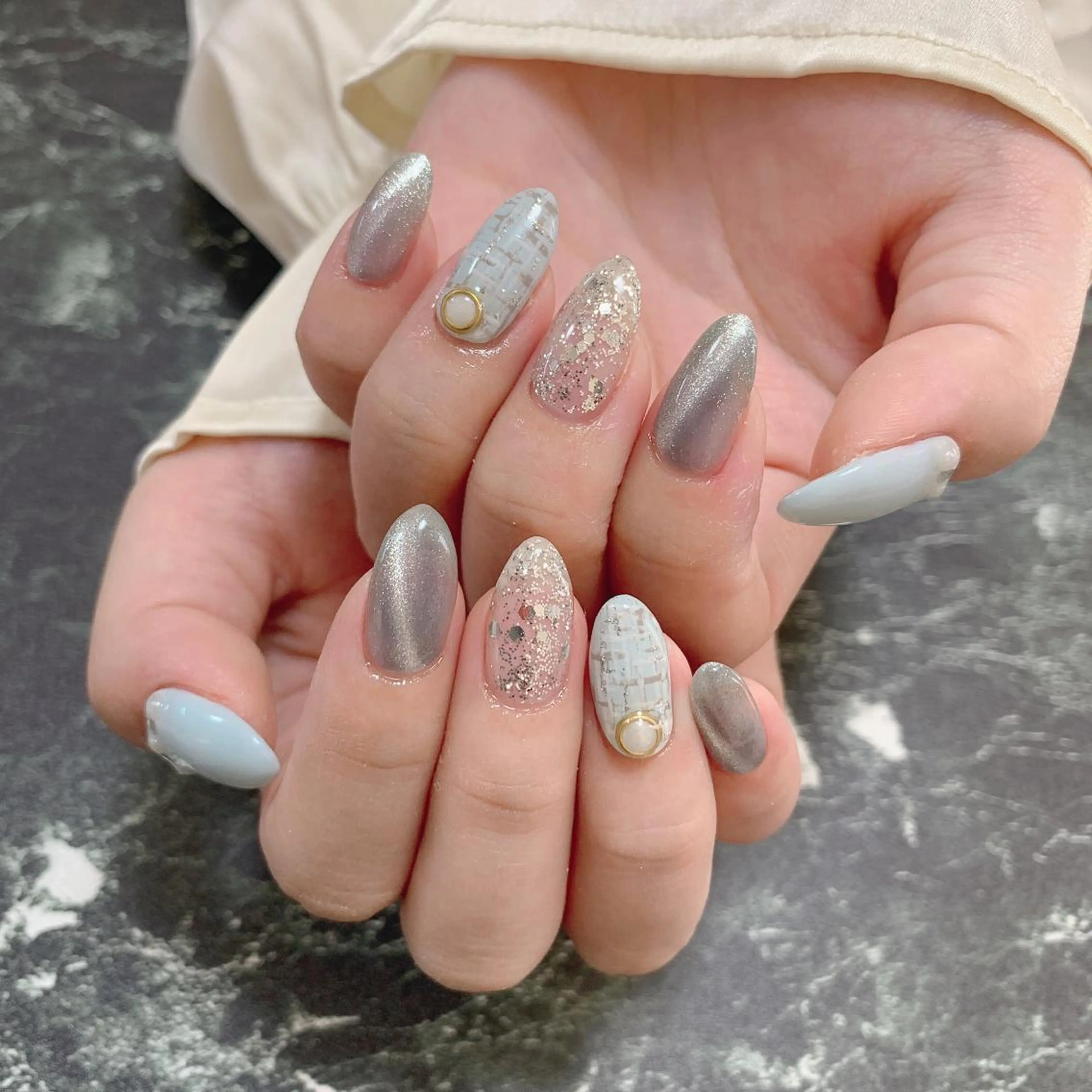 ネイル 💅ネイルハウス🏡 🎀TOMO🎀のネイルデザイン