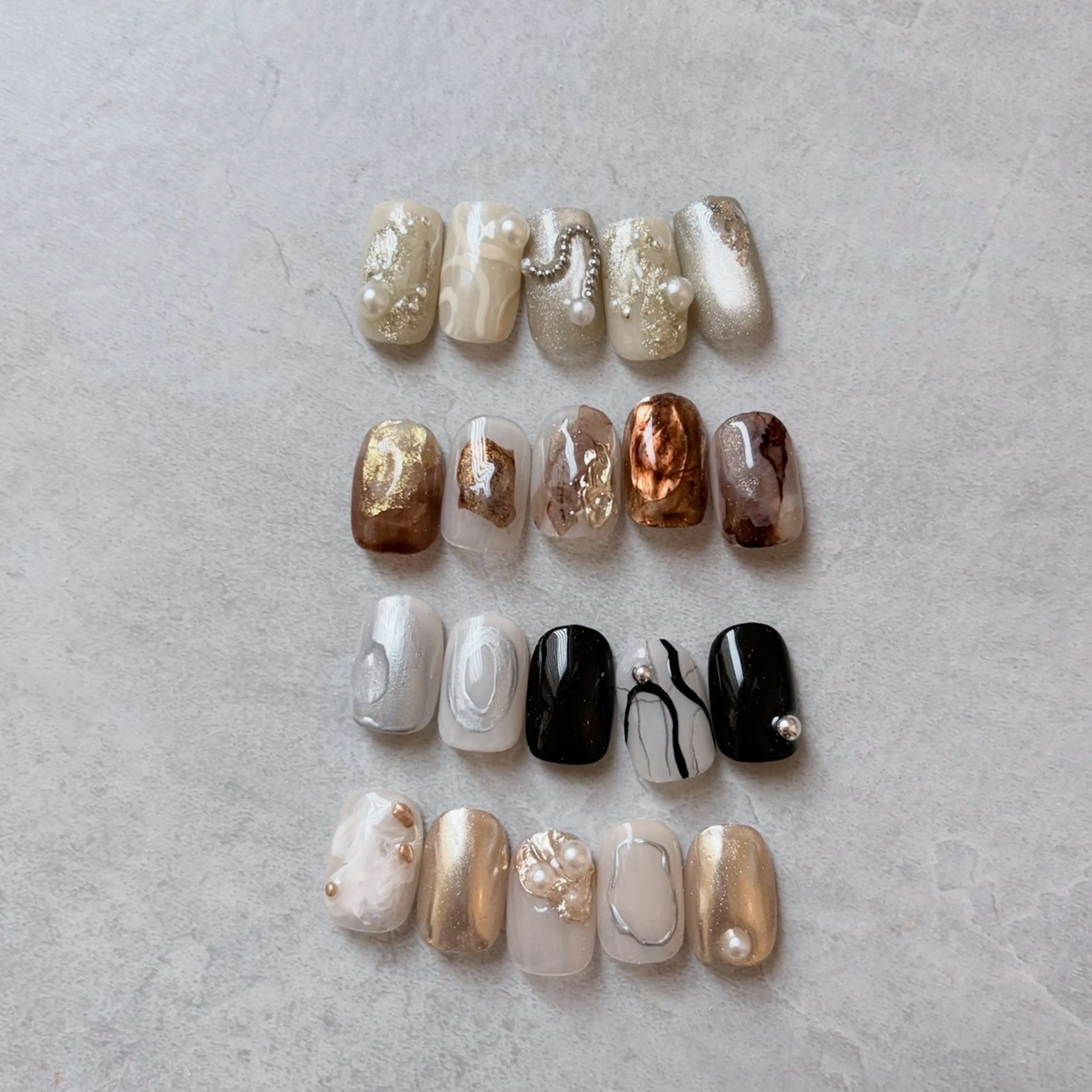 ネイル ニュアンスネイル ハンドネイル Ray. Maayaのネイルデザイン